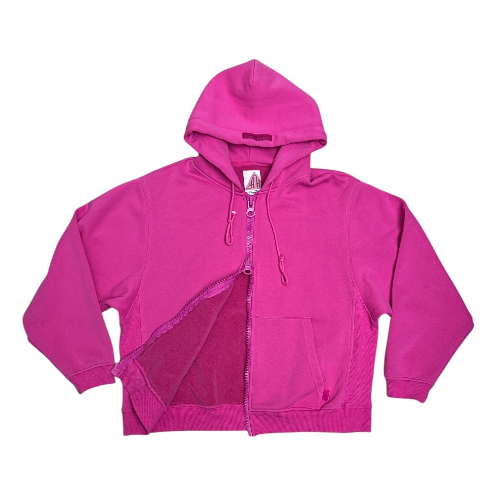 Other SHAHD NY Fleece PINK Designer Streetwear Hoodie Small Size S / US 4 / IT 40 - 2 Thumbnail