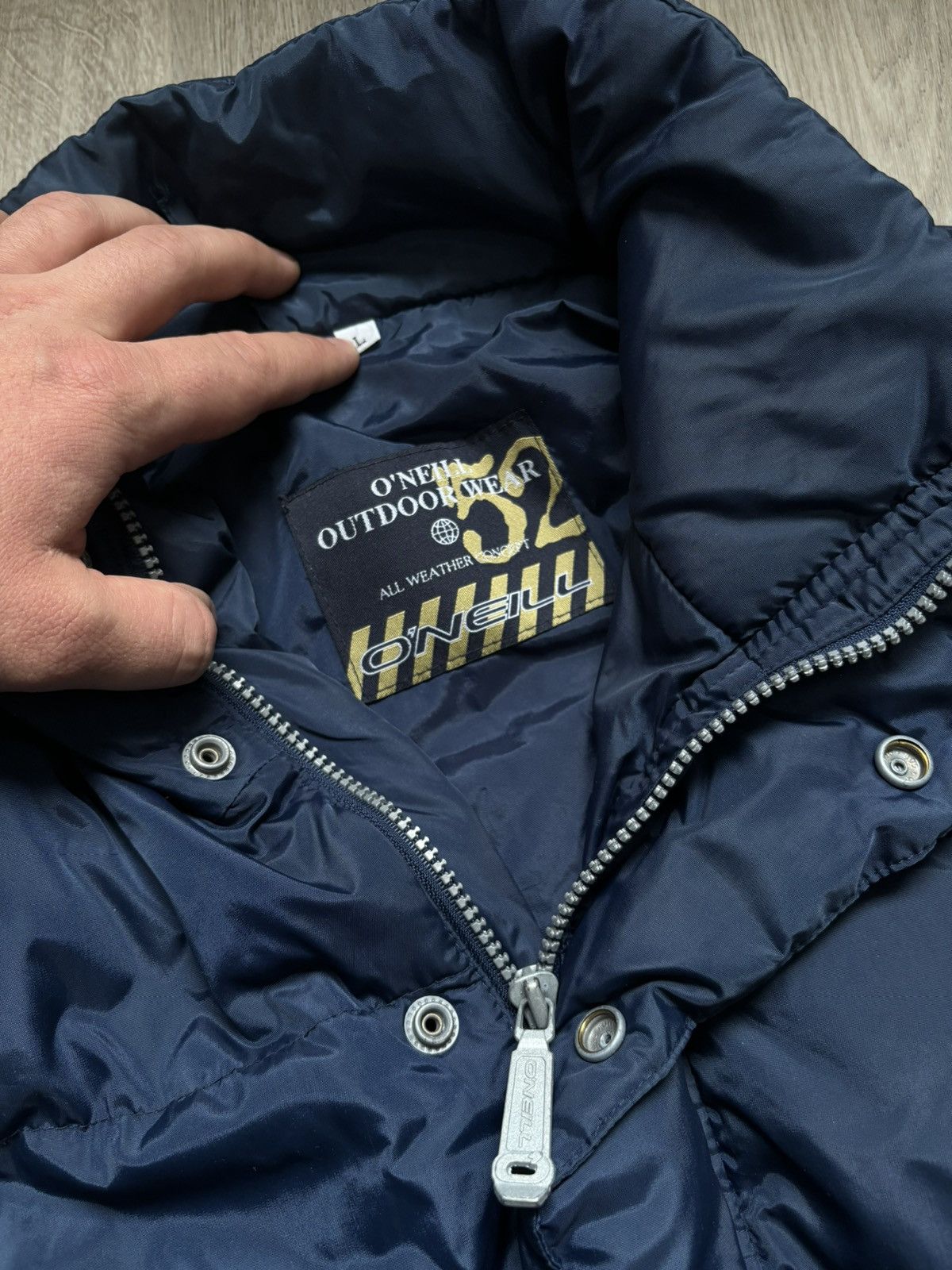 O'Neill O‘Neill puffer down jacket vintage Size US L / EU 52-54 / 3 - 4 Thumbnail