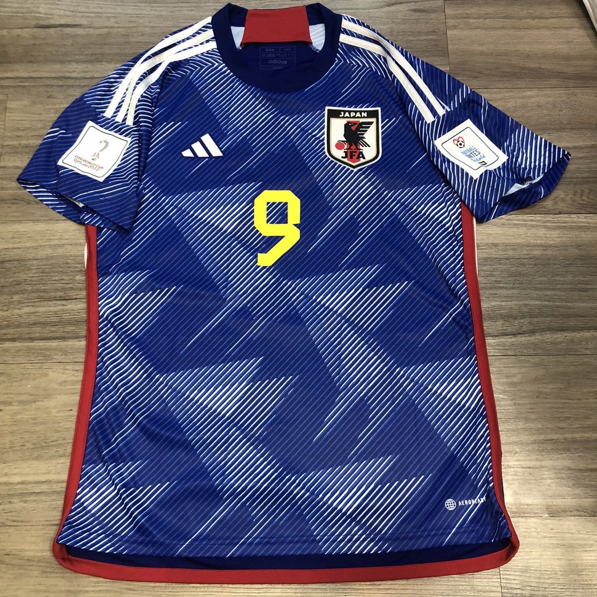 Adidas Japan Jersey 2022 World Cup BNWT Mens Size M US/ L Japan. Rare online find