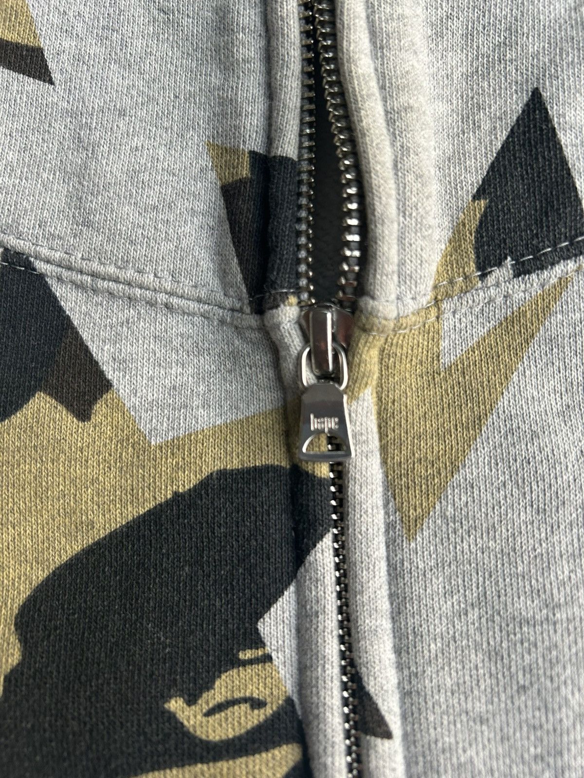 Bape BAPE Star full zip hoodie Gray x 1st camo BAPE STA Size US M / EU 48-50 / 2 - 5 Thumbnail
