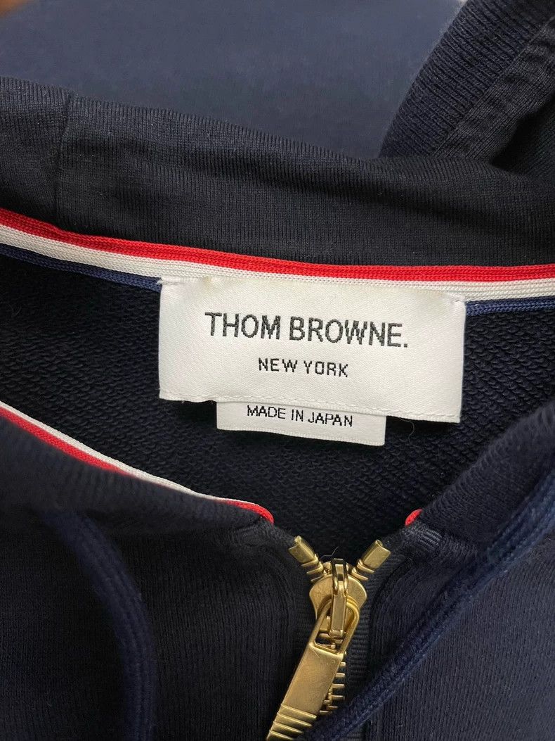 Thom Browne Thom Browne size7 A trench coat with a hood Size US XXL / EU 58 / 5 - 5 Thumbnail