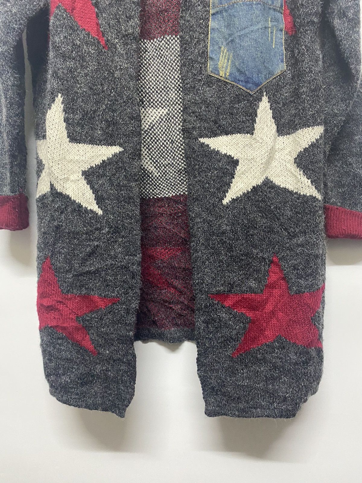 Designer × Japanese Brand × Other Japanese Brand Knitwear Wool Star Sweater Size M / US 6-8 / IT 42-44 - 8 Thumbnail