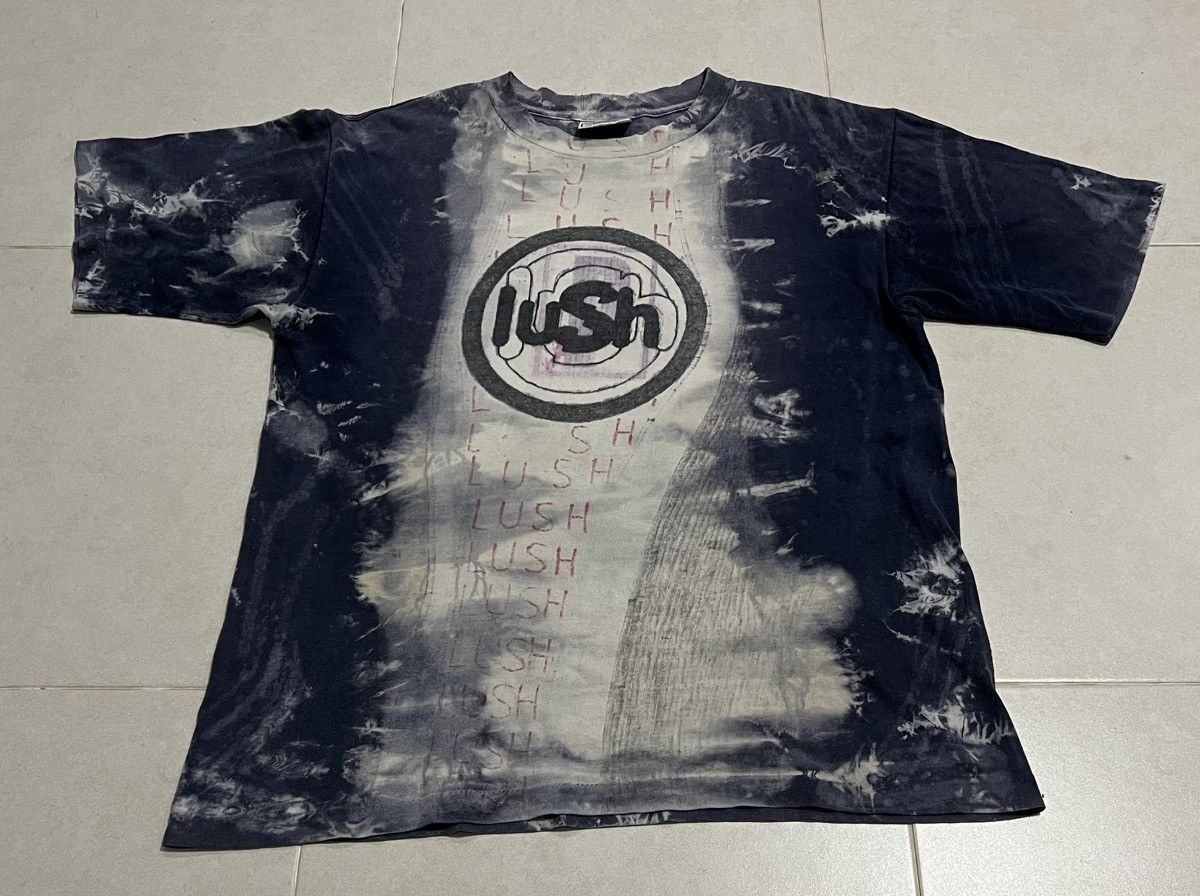 Band Tees × Vintage Vtg lush Shirt Size US L / EU 52-54 / 3 - 1 Thumbnail