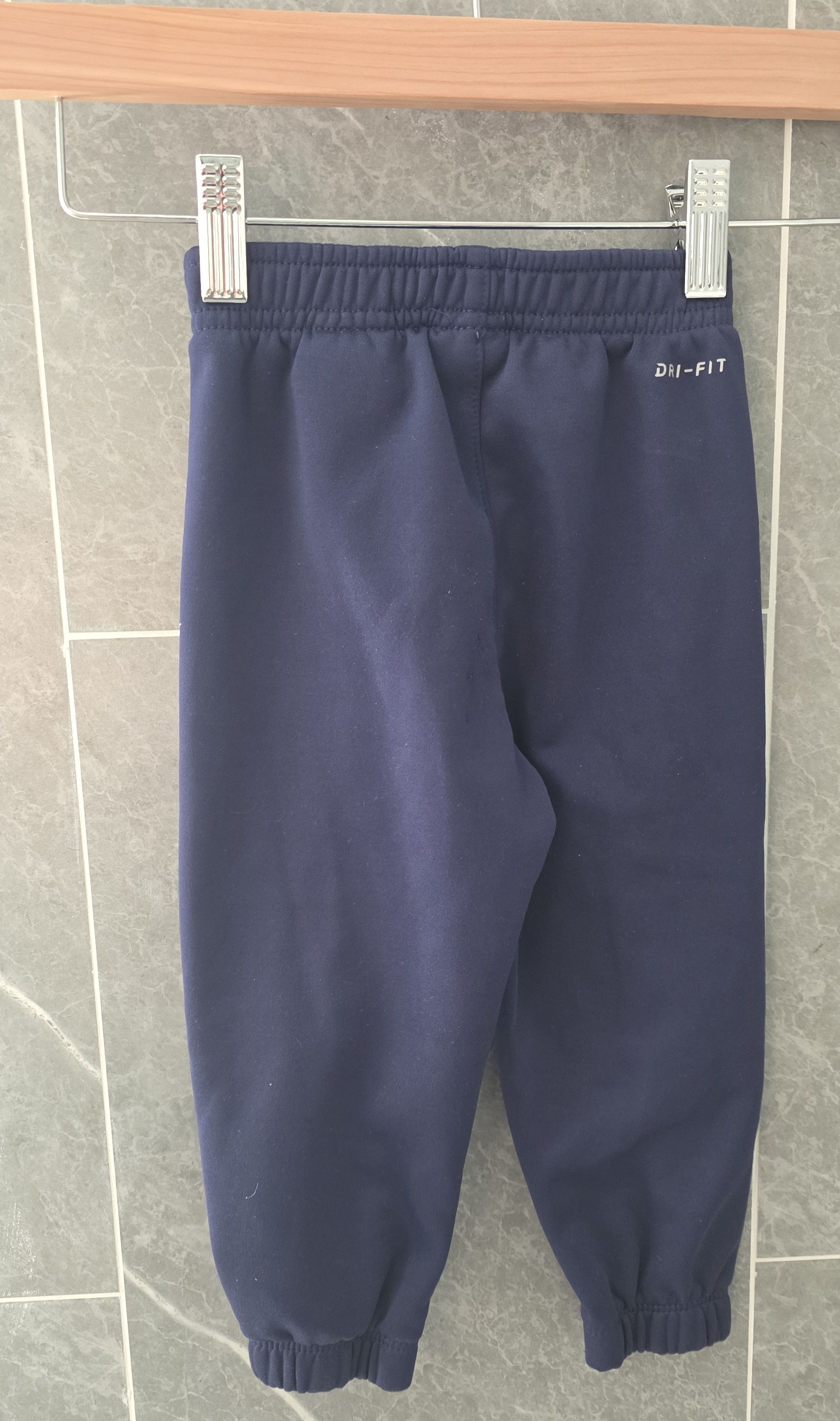 Nike Nike Baby Navy Logo Dri-Fit Athletic Pants Size 24 Months Size US 26 / EU 42 - 2 Thumbnail