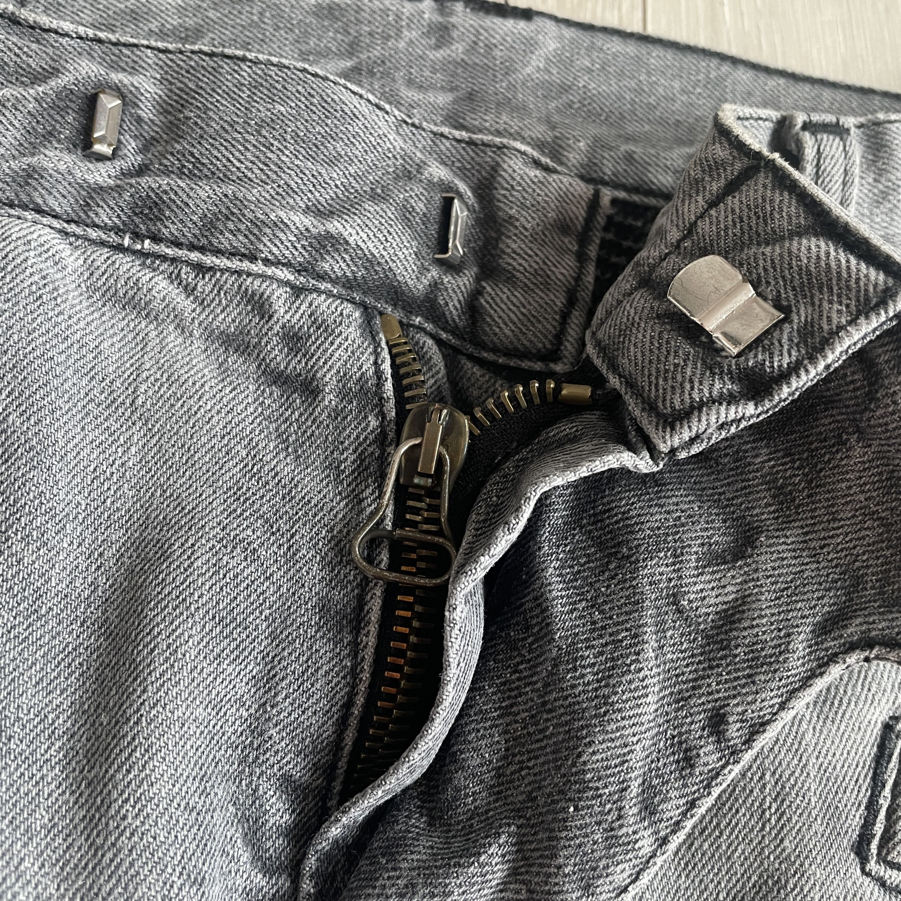 Balmain Balmain AW10 ripped bikers Size US 31 - 6 Thumbnail