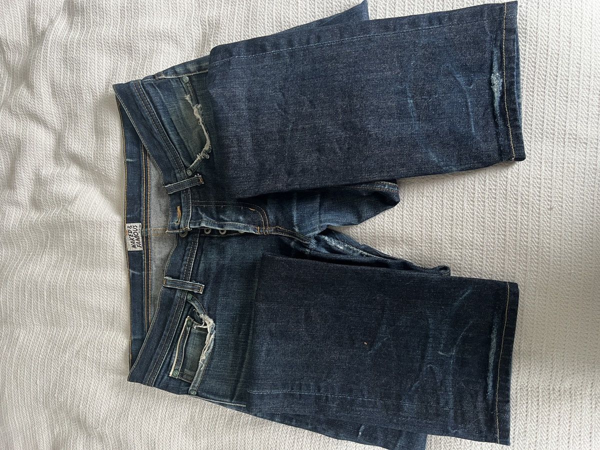 Naked & Famous Naked & Famous Weird Guy Left Hand Twill Dry Selvage Size US 33 - 2 Thumbnail