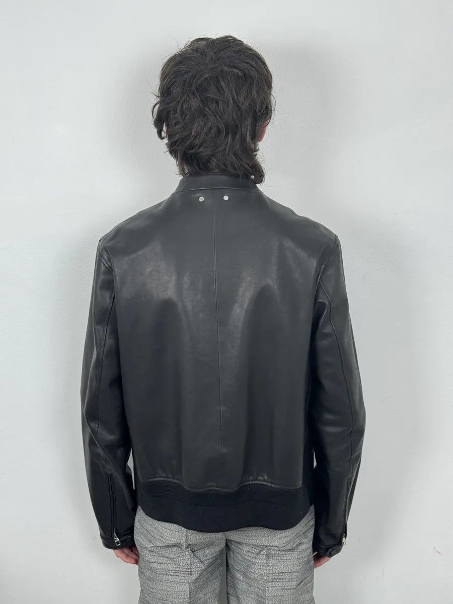 Louis Vuitton Louis Vuitton Black Premium Biker Leather Jacket Size US L / EU 52-54 / 3 - 4 Thumbnail