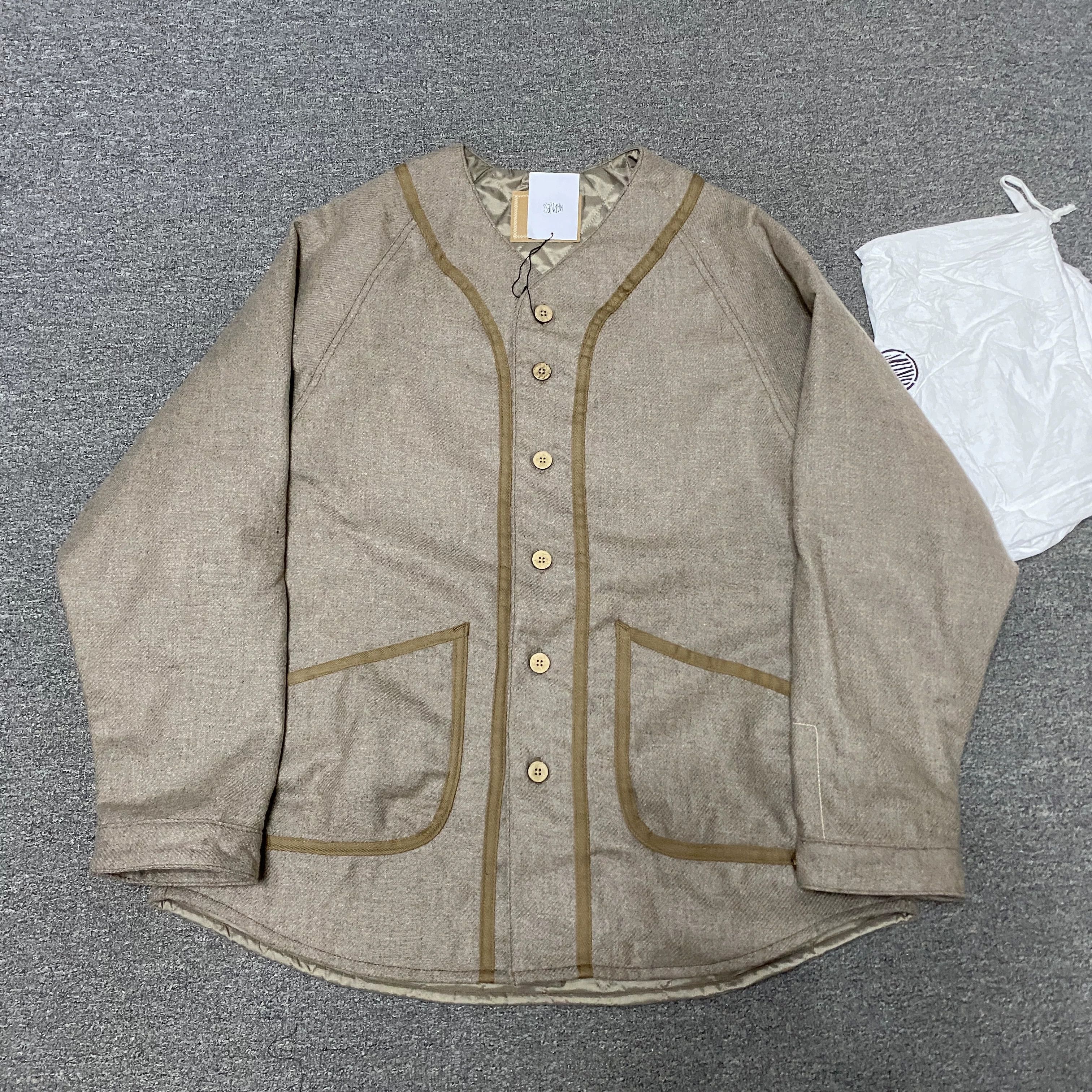 Madness MADNESS 23AW Wool Baseball Jacket Size US L / EU 52-54 / 3 - 1 Thumbnail