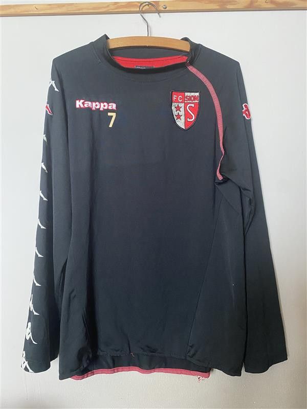 Kappa FC SION 2008 - 2009 Long Sleeve - Kappa #7 - L - UNIQUE Size US L / EU 52-54 / 3 - 1 Thumbnail