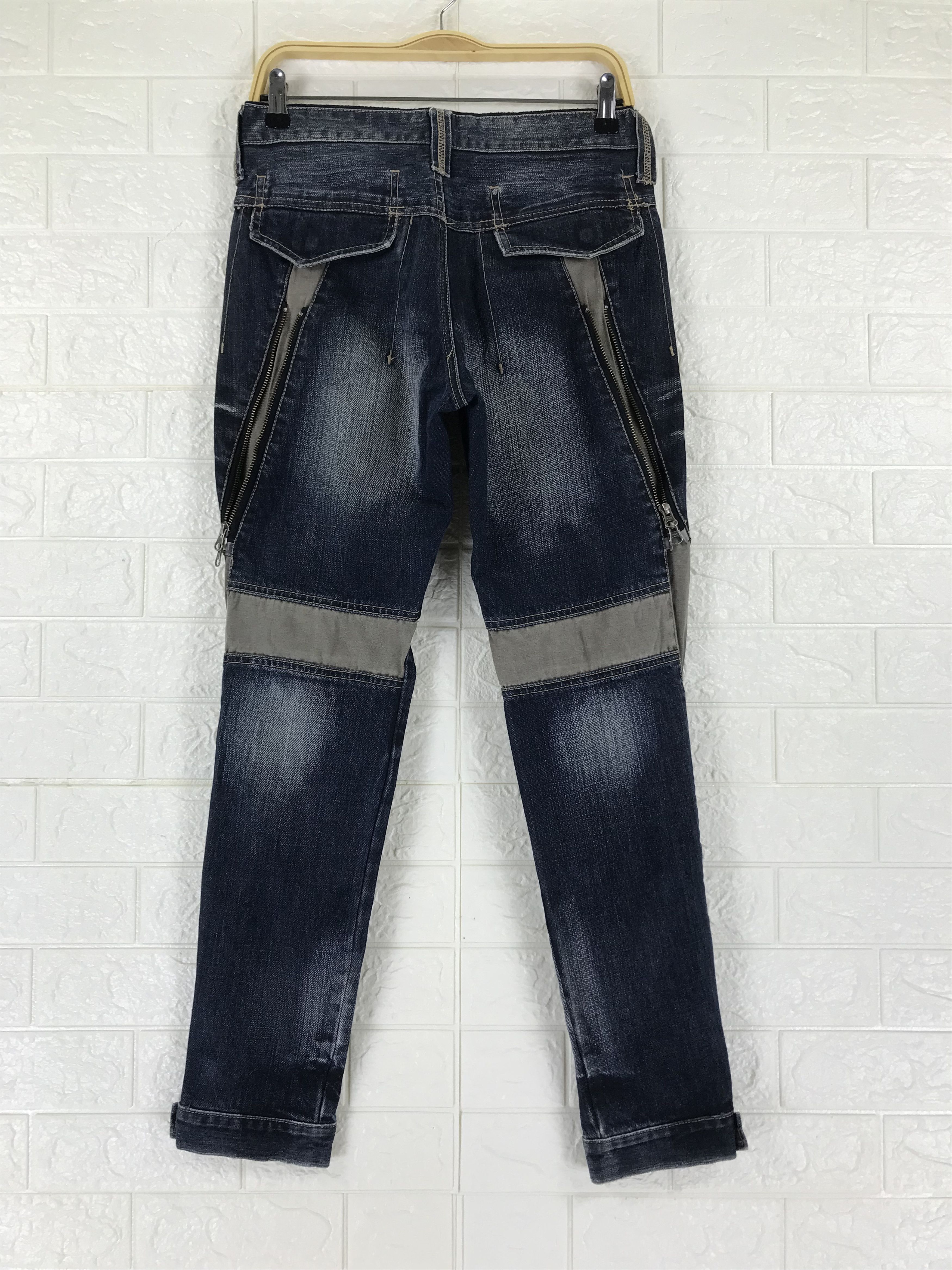 PPFM PPFM Tactical Pocket Zipper Design Jeans Size US 30 / EU 46 - 7 Thumbnail