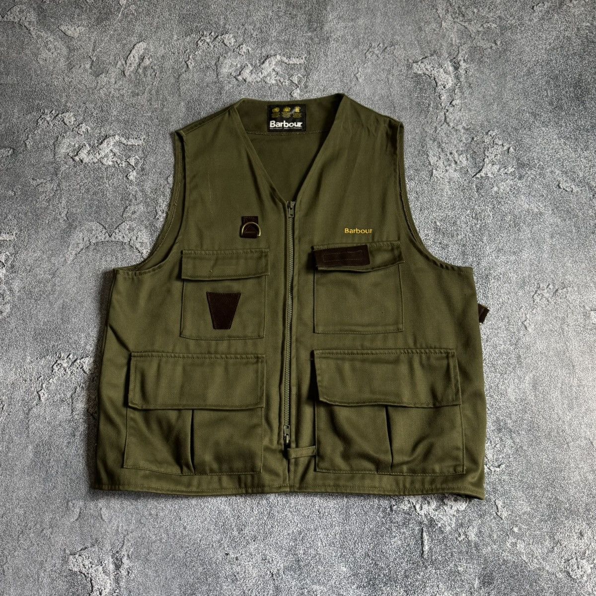 Barbour Barbour Classic Vest Colour Khaki Vintage Size L-XL Size US XL / EU 56 / 4 - 1 Thumbnail