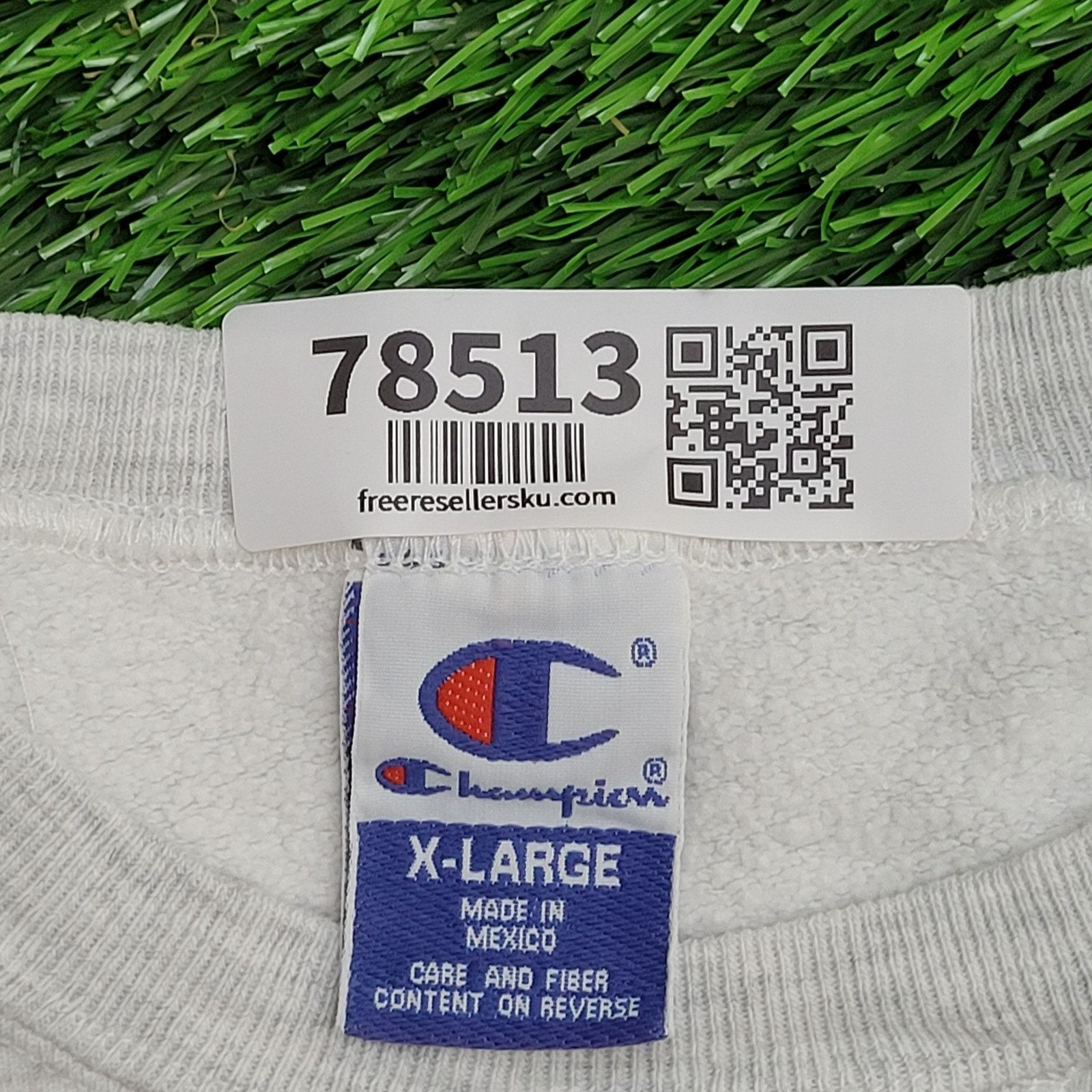 Champion VTG Y2K Champion Boxy Cropped Sweatshirt XL Script Spellout Size XL / US 12-14 / IT 48-50 - 11 Thumbnail