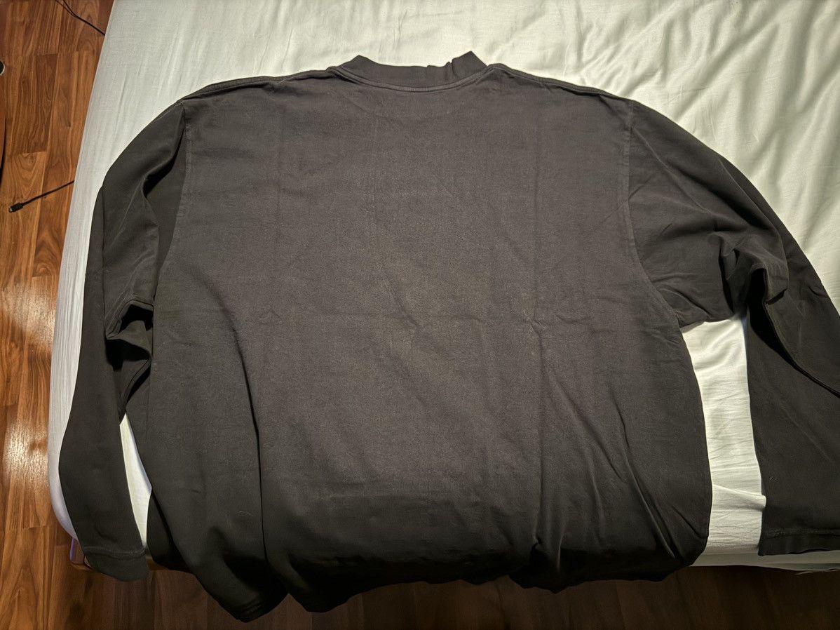 Balenciaga × Gap × Kanye West Yeezy Gap Logo Long Sleeve Tee Black Size Large Size US L / EU 52-54 / 3 - 4 Thumbnail