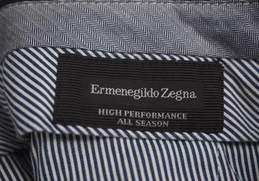Ermenegildo Zegna Ermenegildo Zegna Wool Suit Pants - Navy Size US 30 / EU 46 - 5 Thumbnail