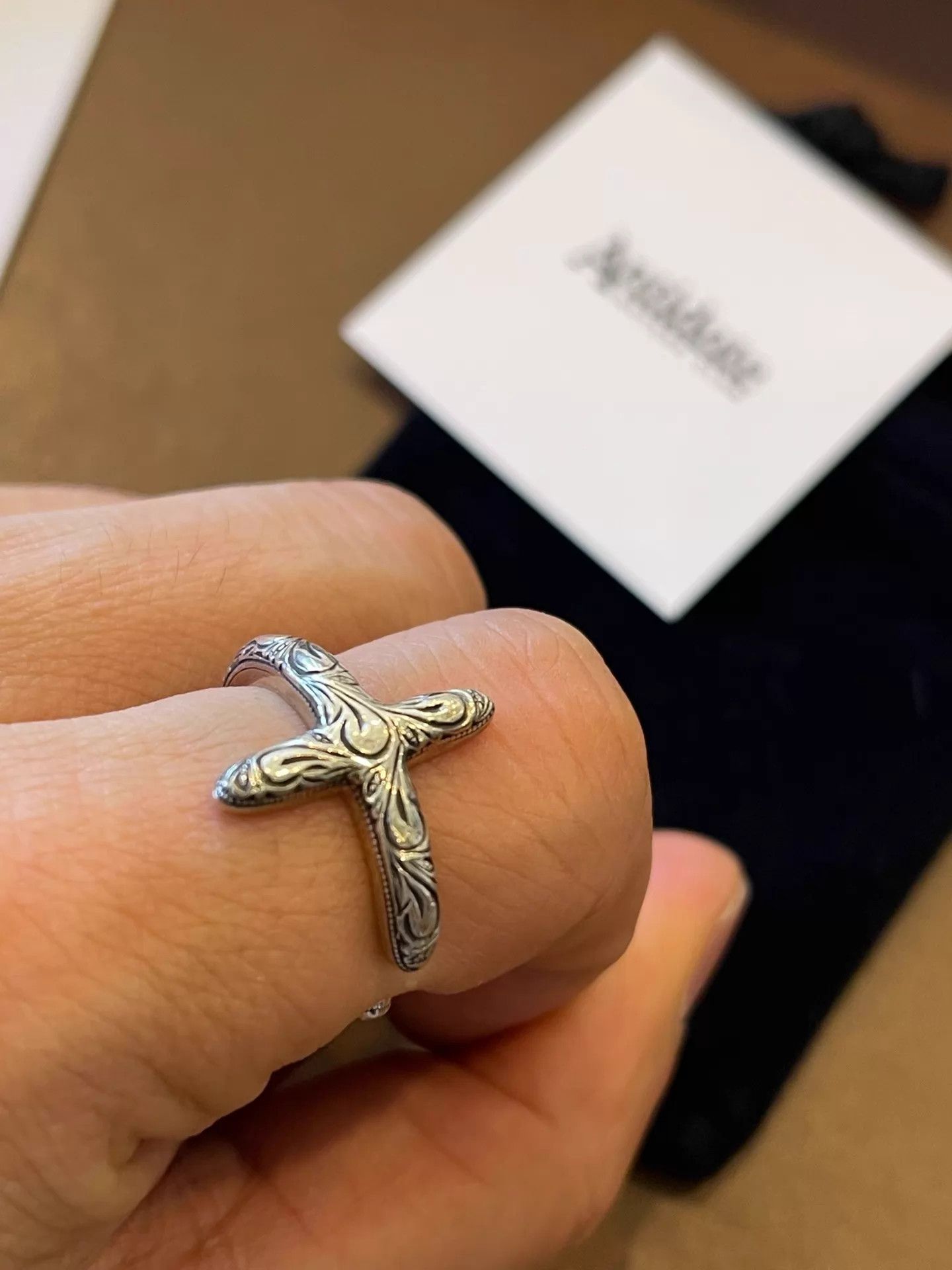 Other Antidote BuyersClub Tangcao Cross Open Ring Japan 21-23 Size ONE SIZE - 4 Thumbnail