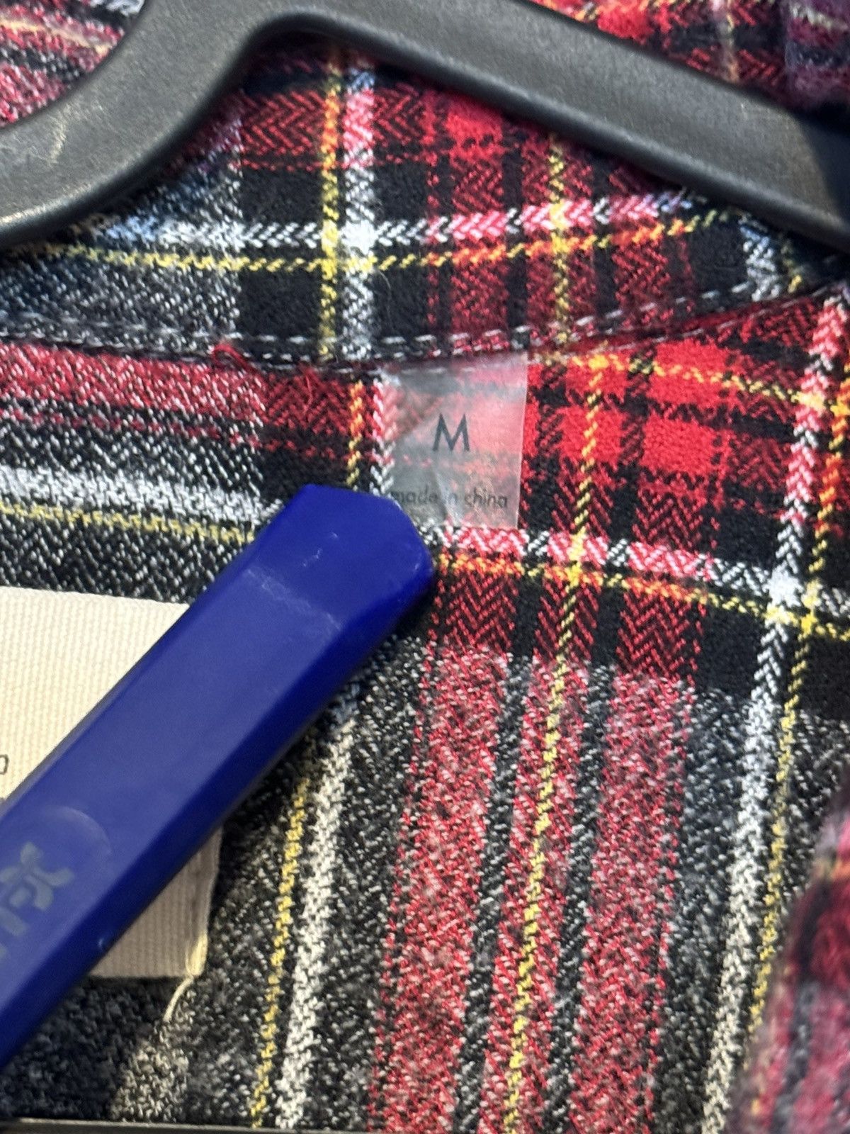 Fear of God 🔥FOG Fear of God Collection Two Flannel Grey SZ Med 16-17’ Size US M / EU 48-50 / 2 - 5 Thumbnail