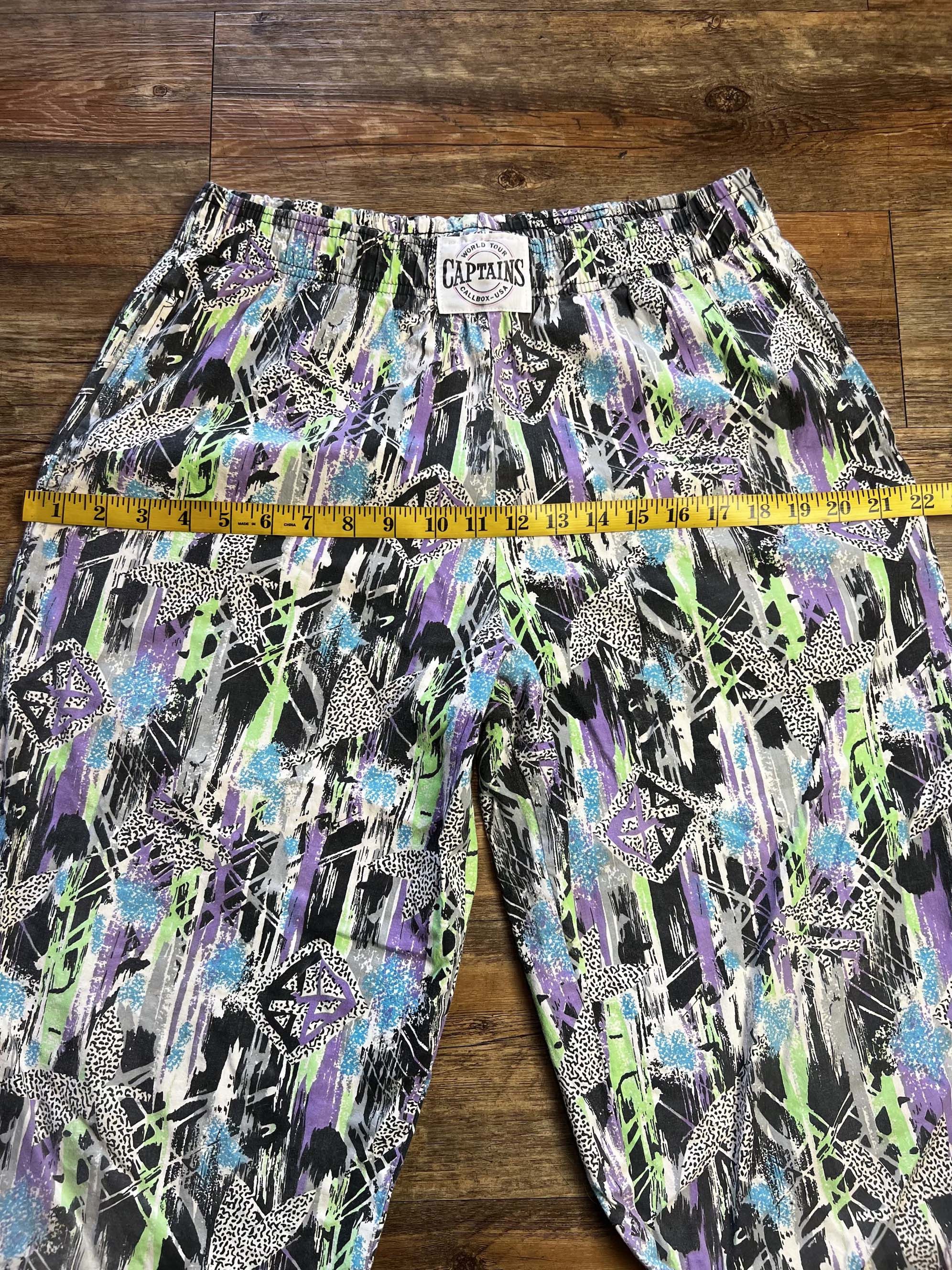 Vintage Vintage 1980's World Tour Captains Baggy Parachute Pants Size US 30 / EU 46 - 7 Thumbnail