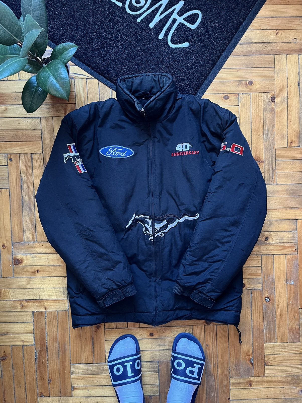 Vintage Ford Mustang F1 Racing Jacket 90's
