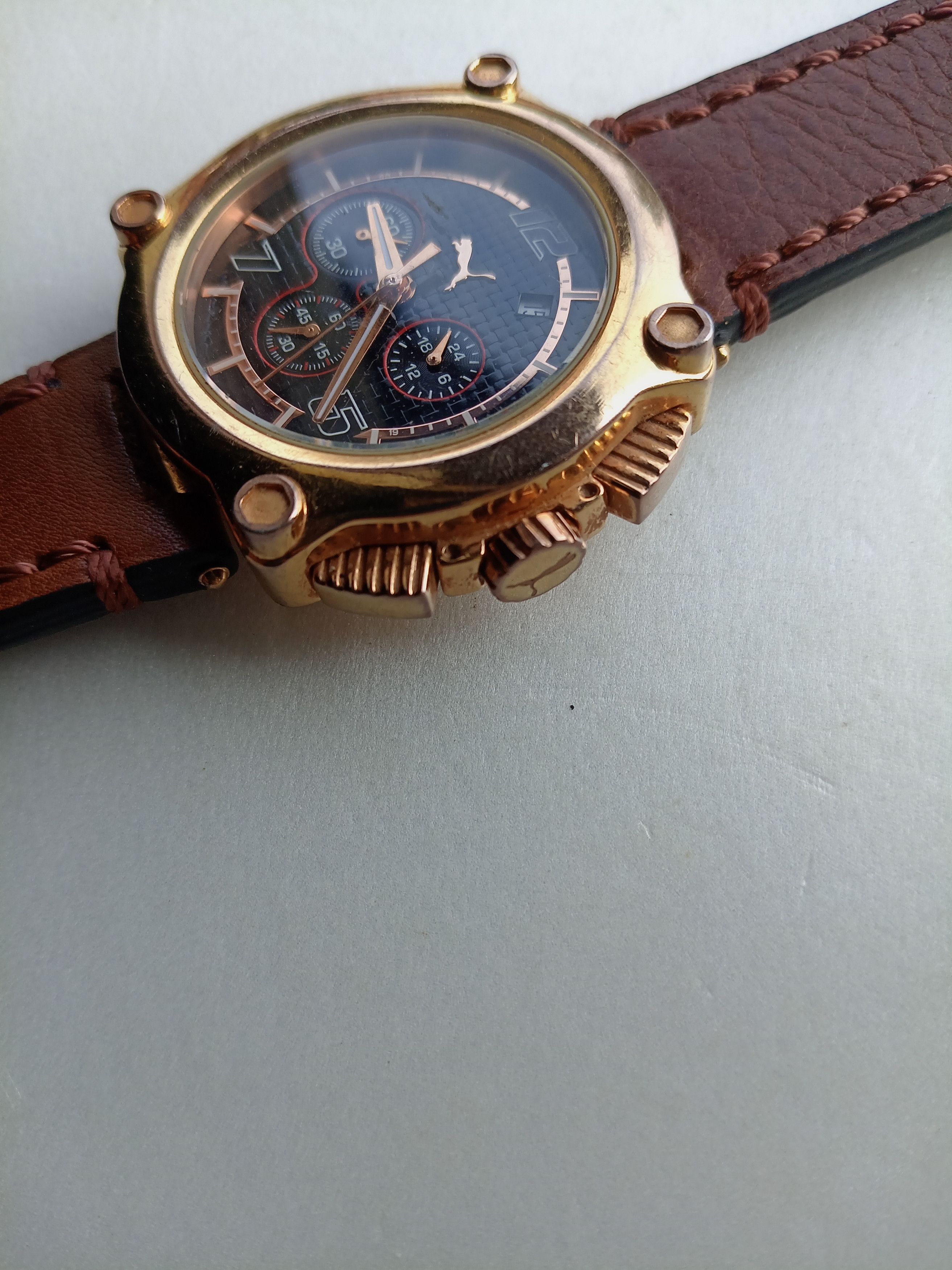 Puma Puma Watch PU101551002 chronograph Size ONE SIZE - 4 Thumbnail