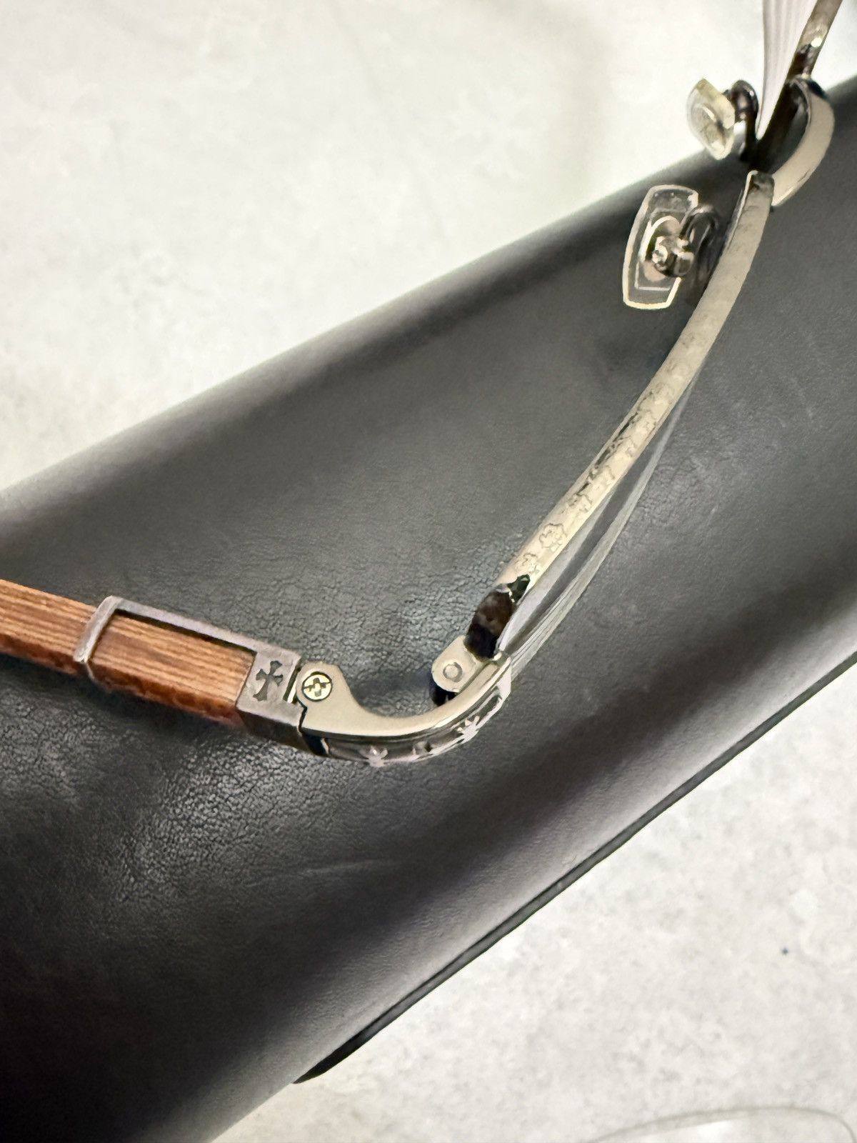 Chrome Hearts Chrome Hearts Glasses Wood “ Te-Wa-Te “ Size ONE SIZE - 14 Thumbnail