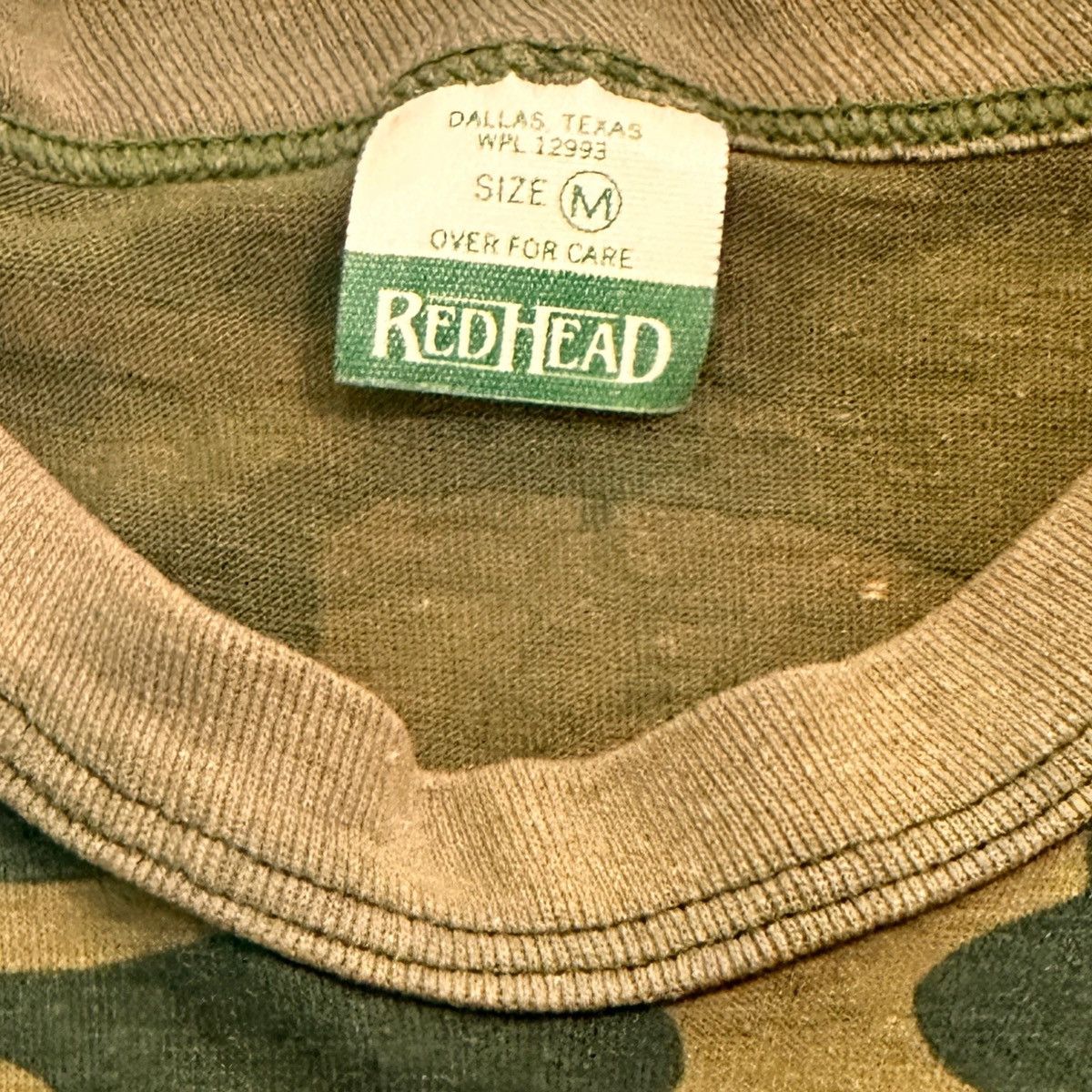 Redhead × Vintage Vintage camo tshirt Size US M / EU 48-50 / 2 - 6 Thumbnail