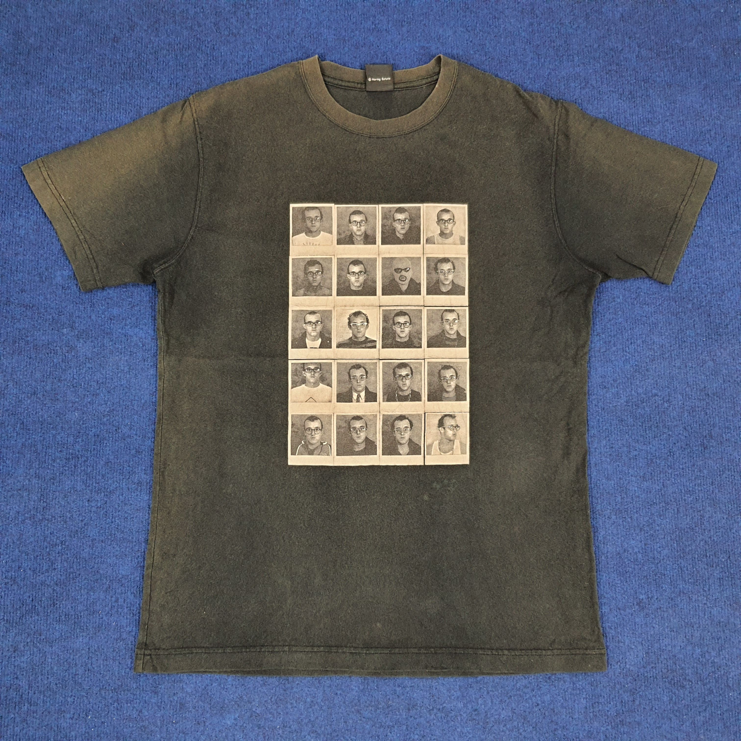 Japanese Brand × Keith Haring × Vintage Vintage Keith Haring x Japanese Brand Photo Tee T-shirt Size US L / EU 52-54 / 3 - 1 Thumbnail
