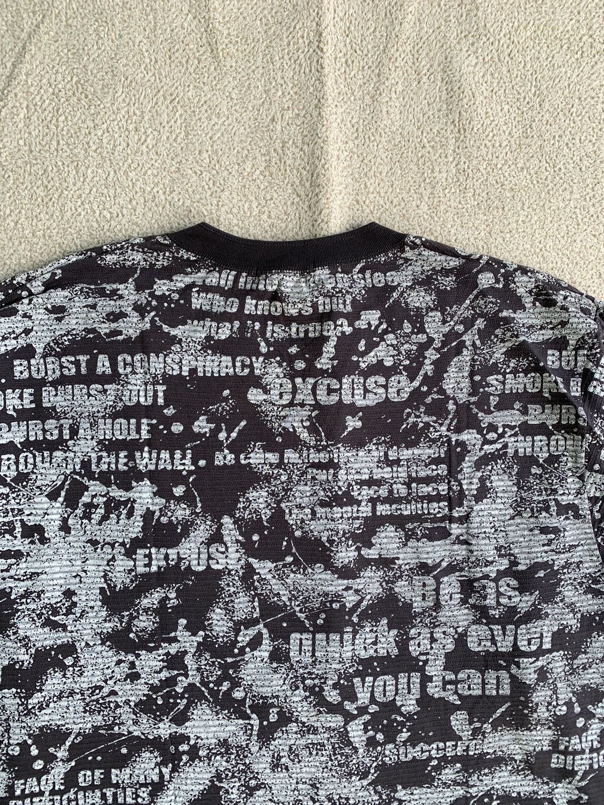 Japanese Brand Yeoman Poem Rock Longsleeve Tshirt Size US L / EU 52-54 / 3 - 6 Thumbnail