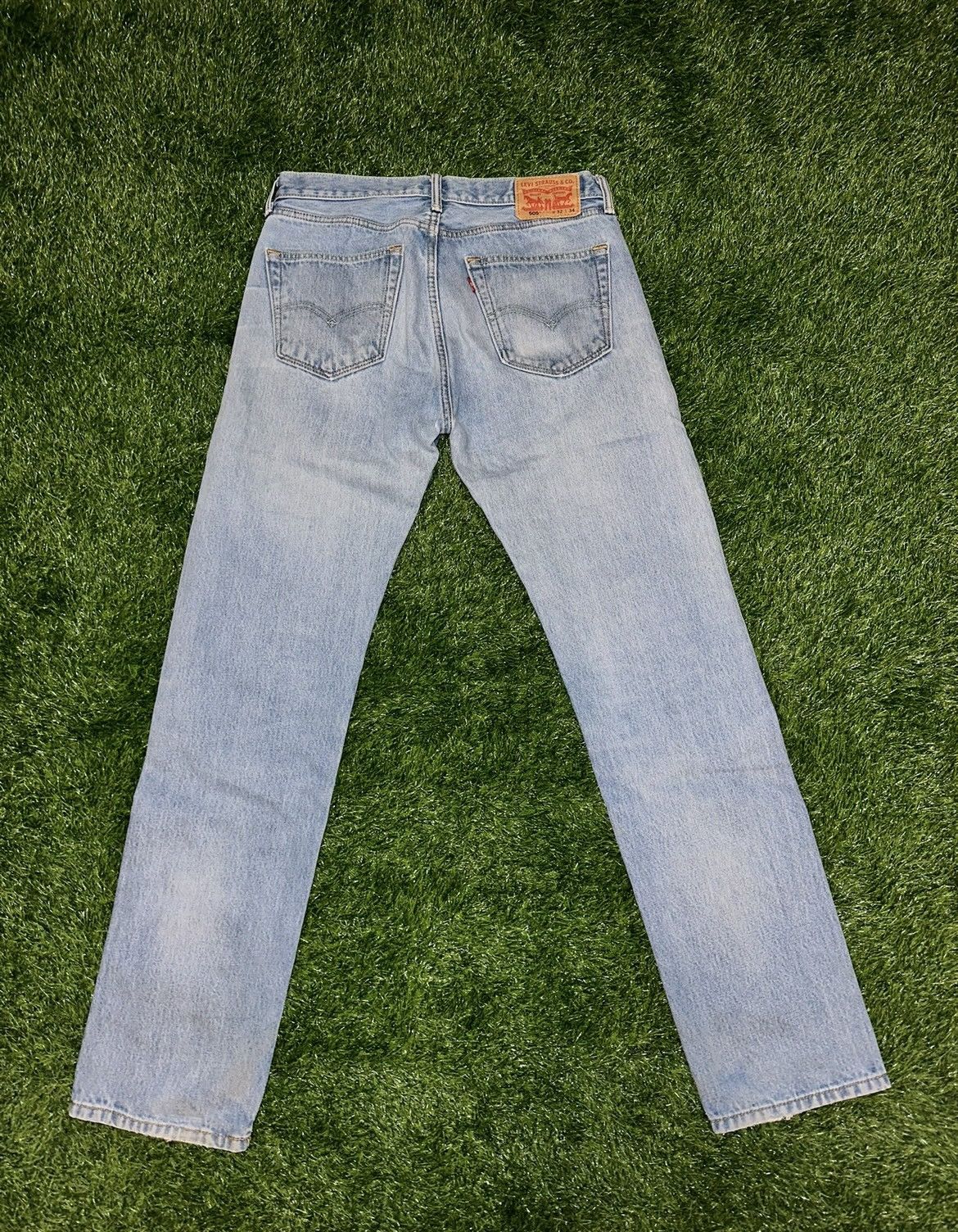Levi's Levi 505 Strauss & Co Jeans Size W32 L34 Size US 32 / EU 48 - 2 Thumbnail