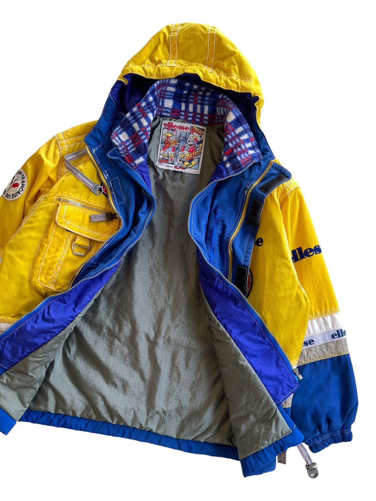 Ellesse Vintage Ellesse Tag Heuer Ski Goldwin Jacket Size US S / EU 44-46 / 1 - 9 Thumbnail