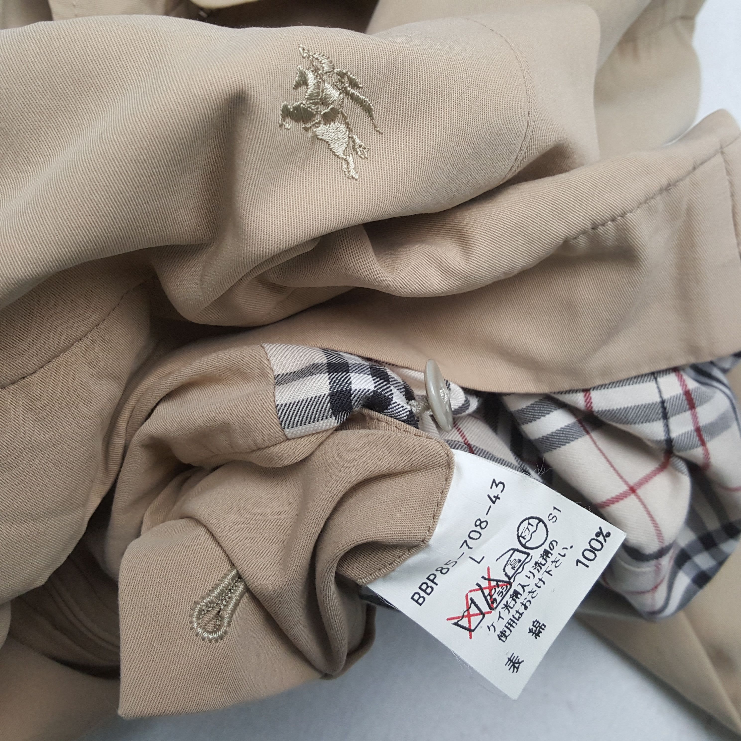 Burberry × Japanese Brand × Vintage Vintage BURBERRY LONDON Fashion Brand Jacket Size US L / EU 52-54 / 3 - 8 Thumbnail