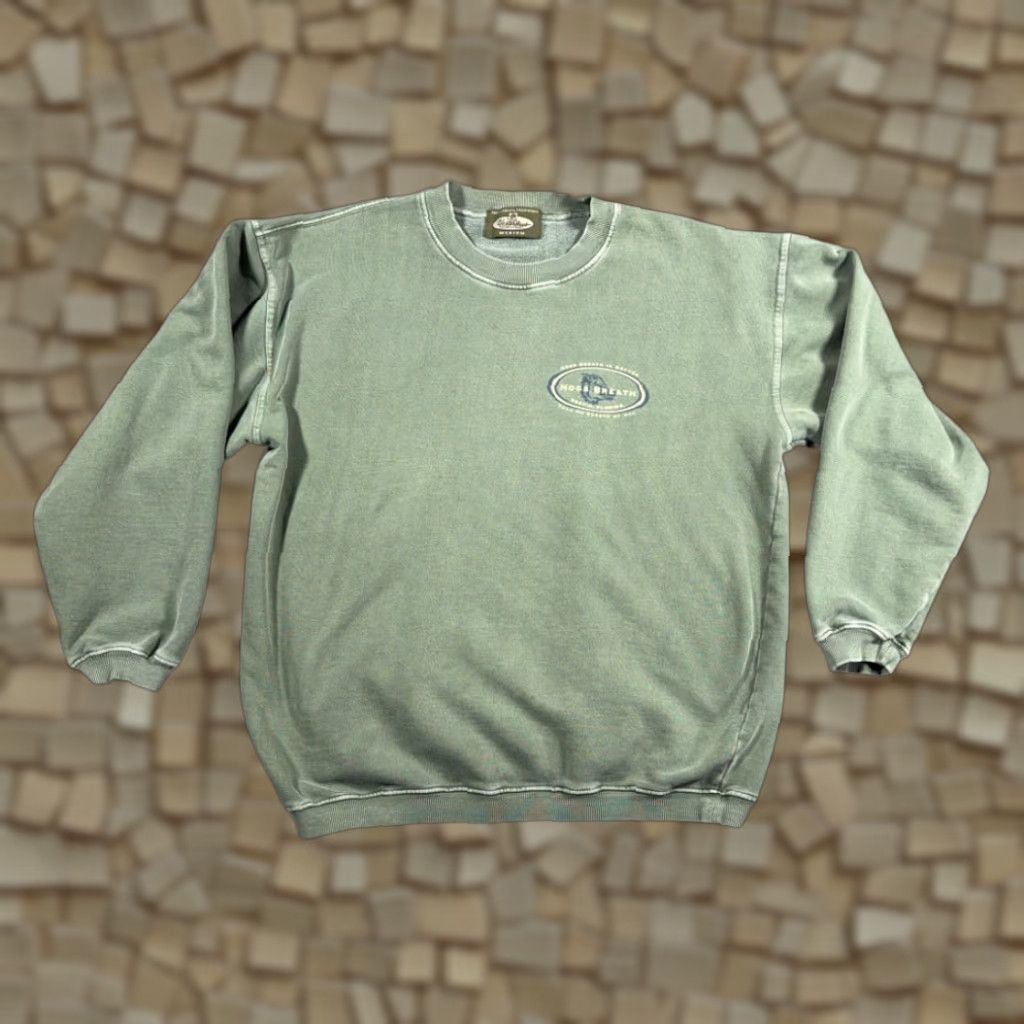 Vintage VINTAGE Hogs Breath Saloon Sweater Shirt Adult MEDIUM Green 90s Logo Pullover Mens Size US M / EU 48-50 / 2 - 1 Thumbnail