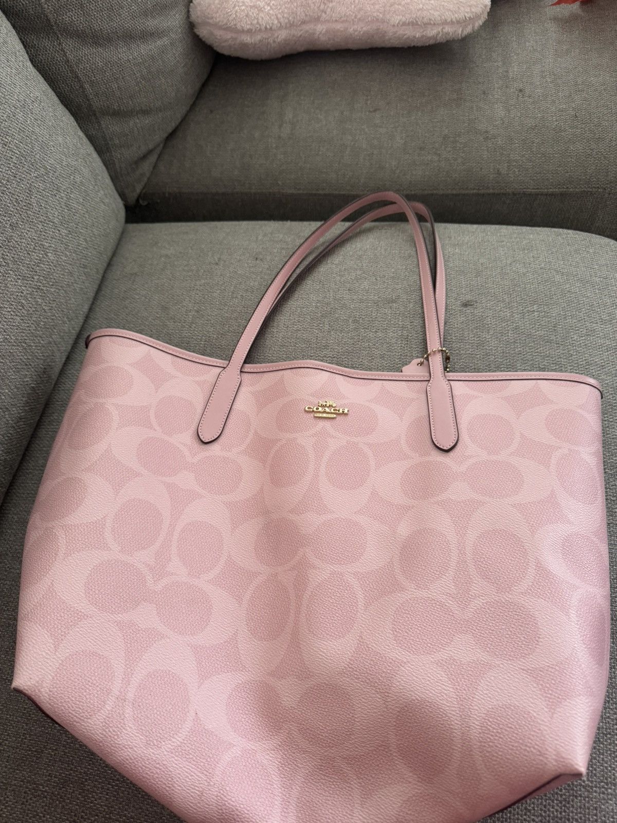 Coach Pink luxuary handle coach bag Size ONE SIZE - 1 Thumbnail
