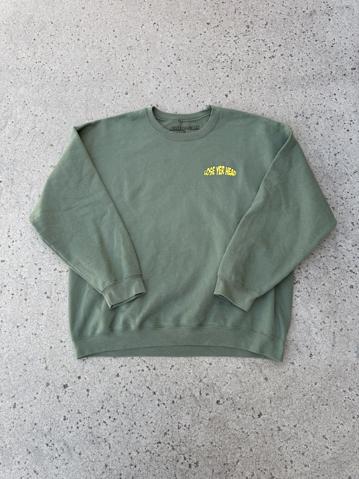 Deadly Doll Jesse Jo Stark Lose Yer Head Crewneck Size US XXL / EU 58 / 5 - 2 Thumbnail