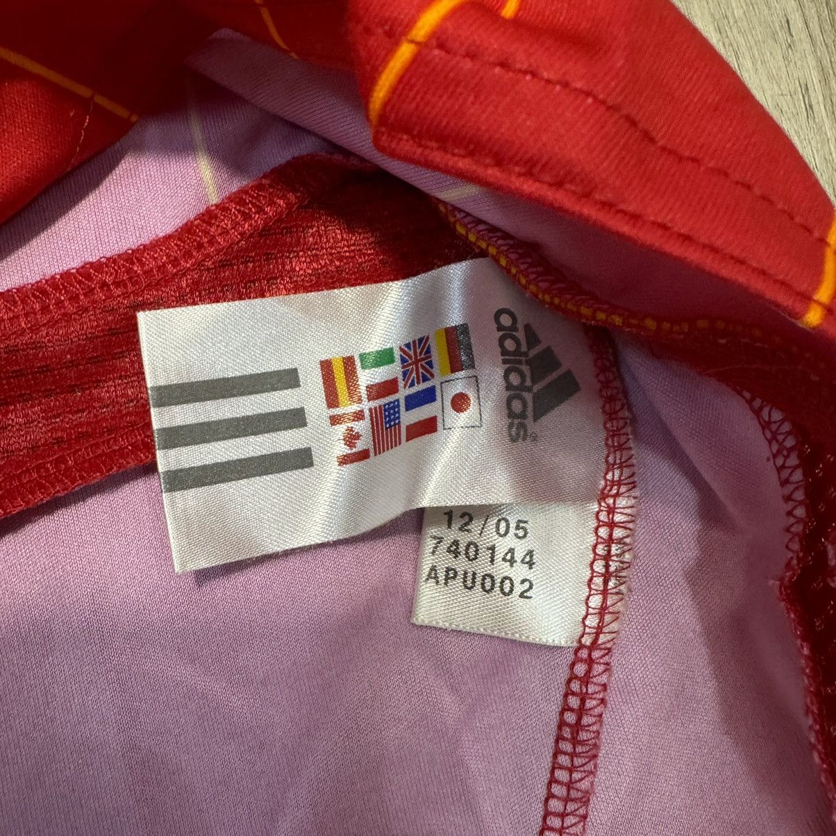 Adidas Spain World cup 2006 home shirt Size US S / EU 44-46 / 1 - 6 Thumbnail