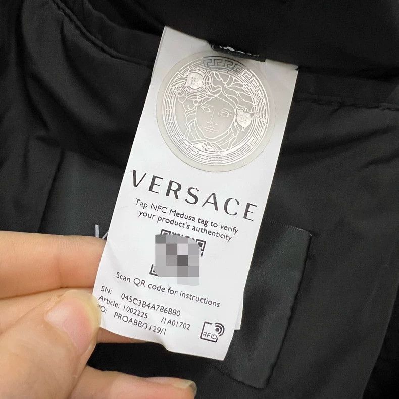 Versace Versace Medusa smiley print jacket Size L / US 10 / IT 46 - 5 Thumbnail