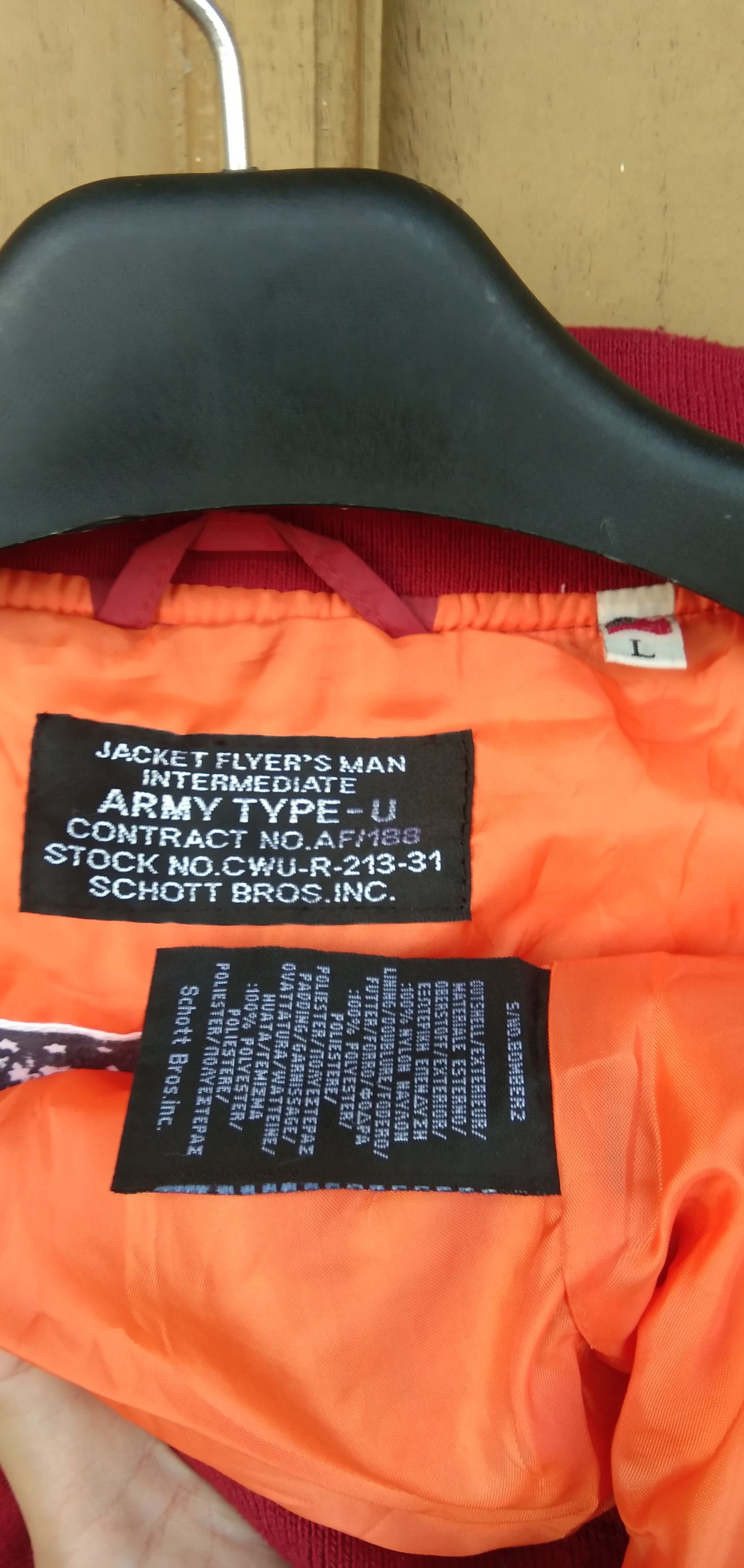 Japanese Brand Schott bross marrun bomber jacket Size US L / EU 52-54 / 3 - 8 Thumbnail