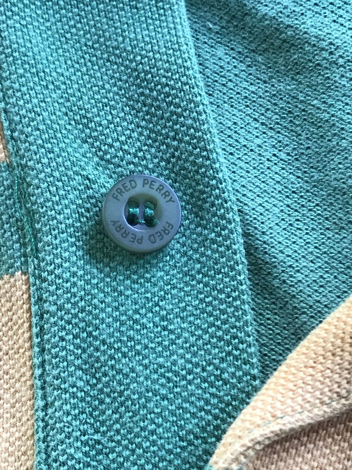 Fred Perry × Vintage Vintage Green FRED PERRY Shirt Size US S / EU 44-46 / 1 - 4 Thumbnail