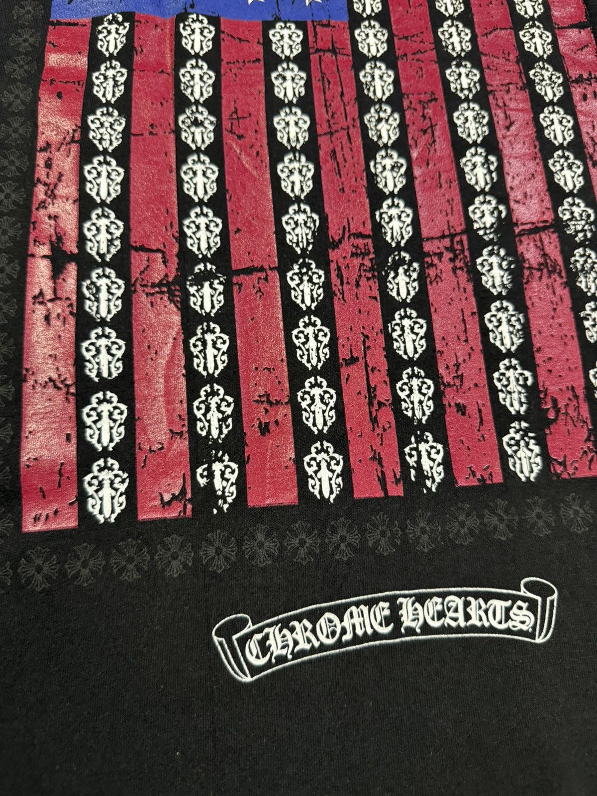 Chrome Hearts Deadstock - 2010s - Big Amflag American Flag Size US M / EU 48-50 / 2 - 6 Thumbnail