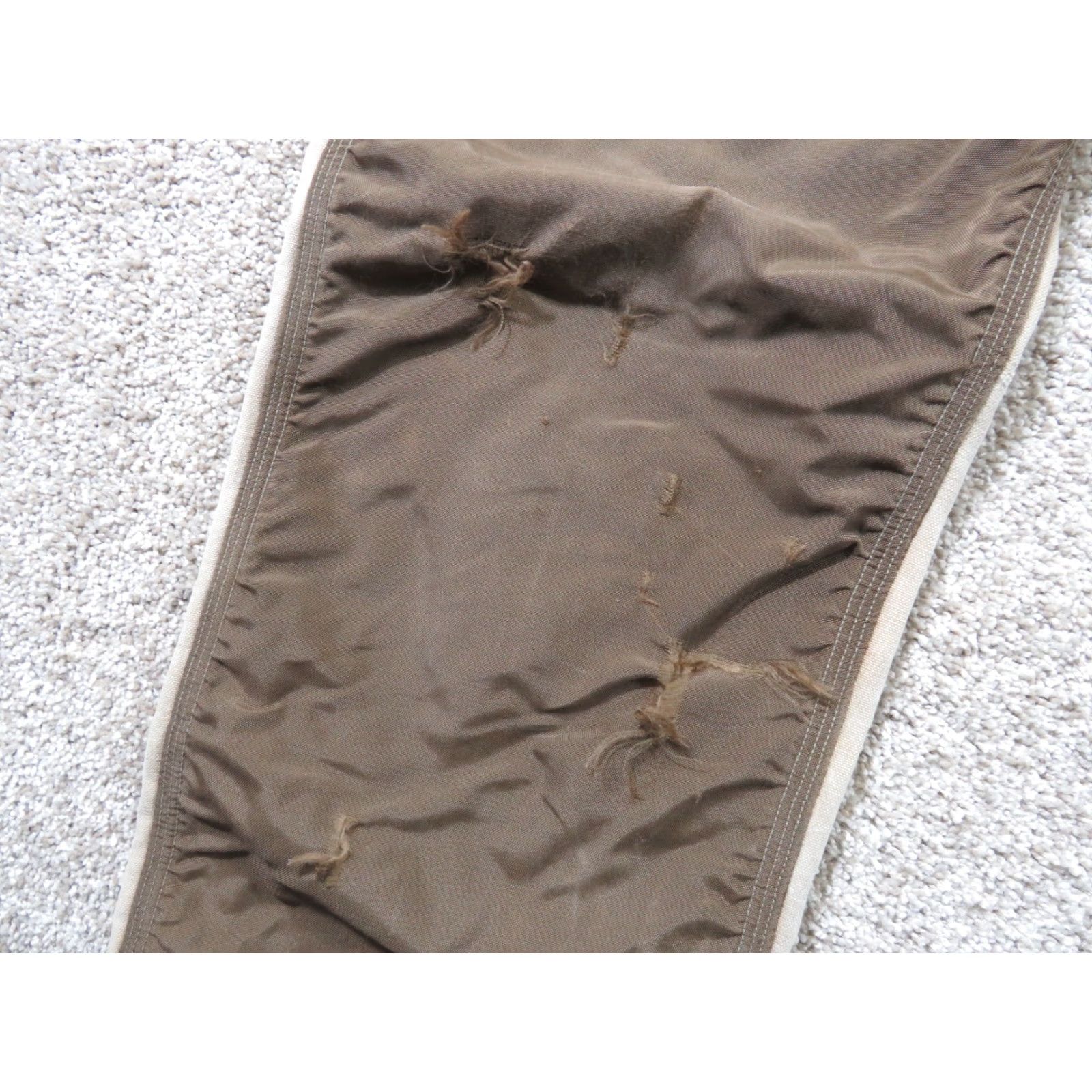 Carhartt VINTAGE Carhartt Union Upland Hunting Pants 32X32 Canvas Nylon Brown 90s Mens Regular Straight 5-Pocket Zip Closure Workwear Canvas Nylon Logo Accents Size US 32 / EU 48 - 6 Thumbnail