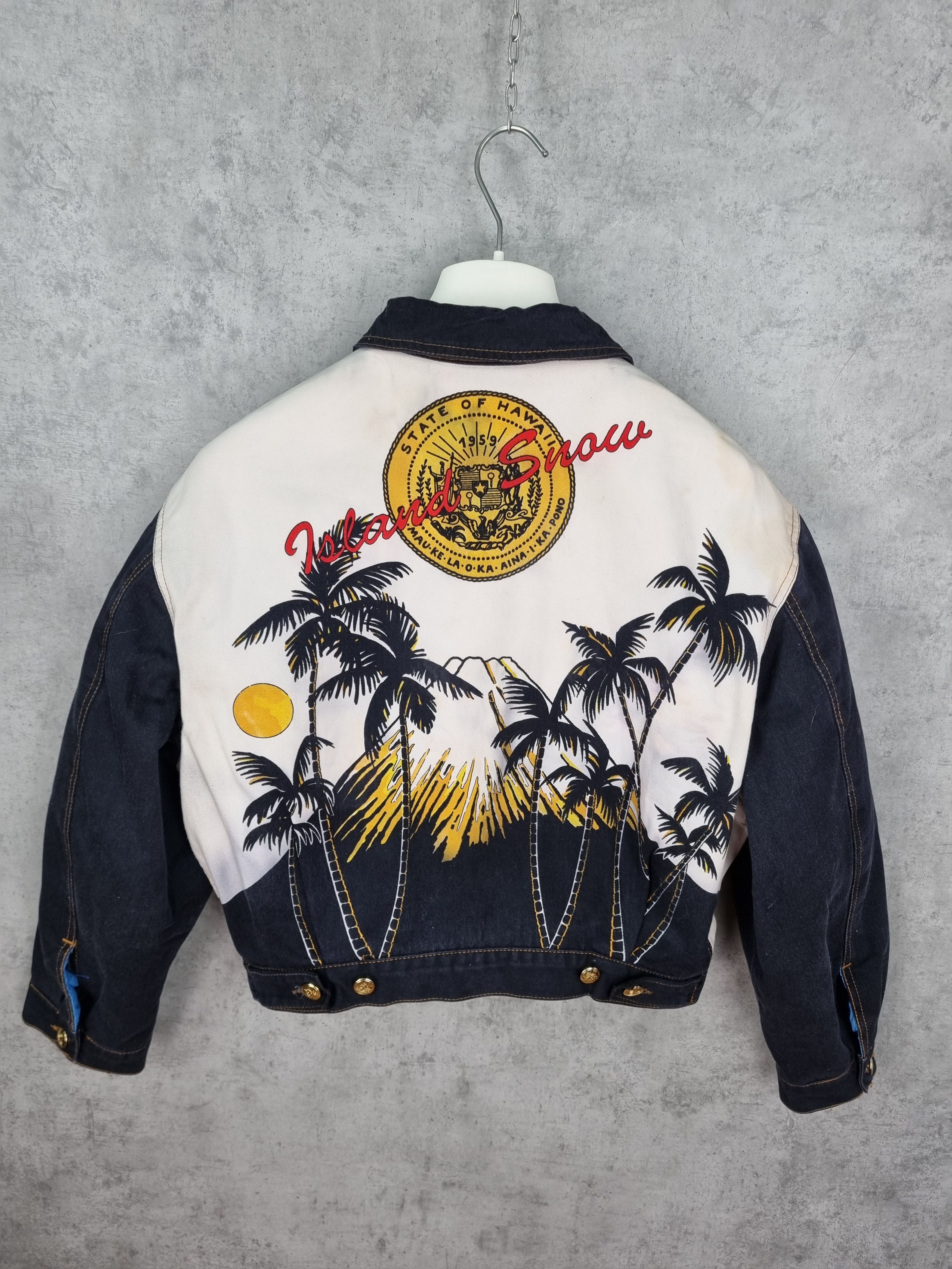 MCM Rare MCM Denim Jacket Made in Italy Dirty Vintage Size S / US 4 / IT 40 - 3 Thumbnail