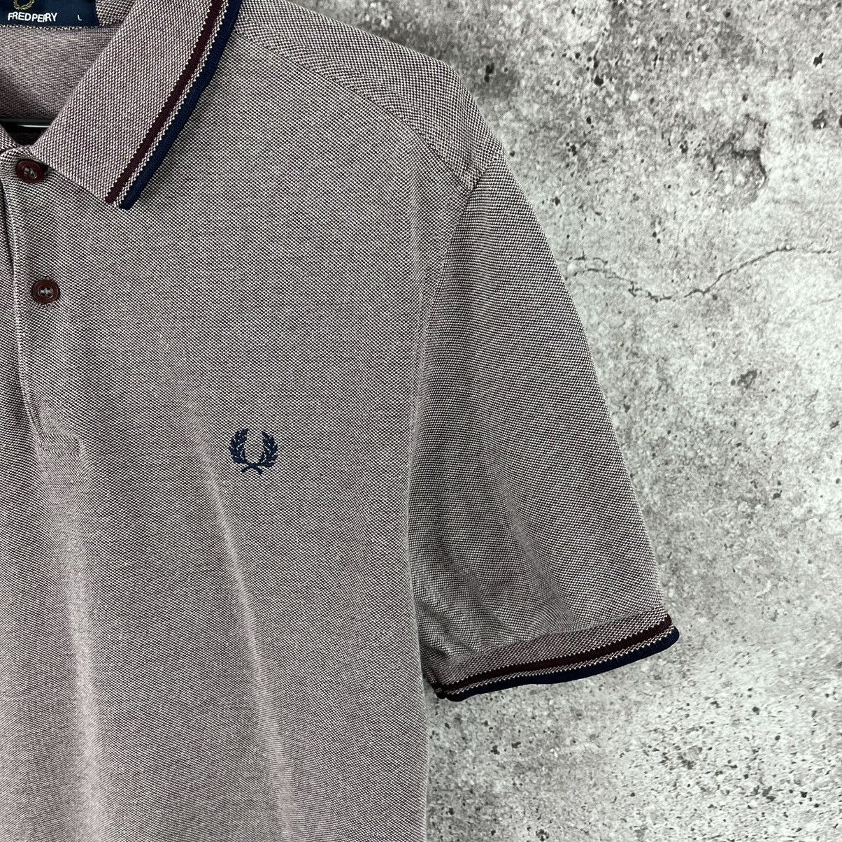 Fred Perry Fred Perry Polo T-Shirt Collared Embroidery Logo Size L Size US L / EU 52-54 / 3 - 3 Thumbnail
