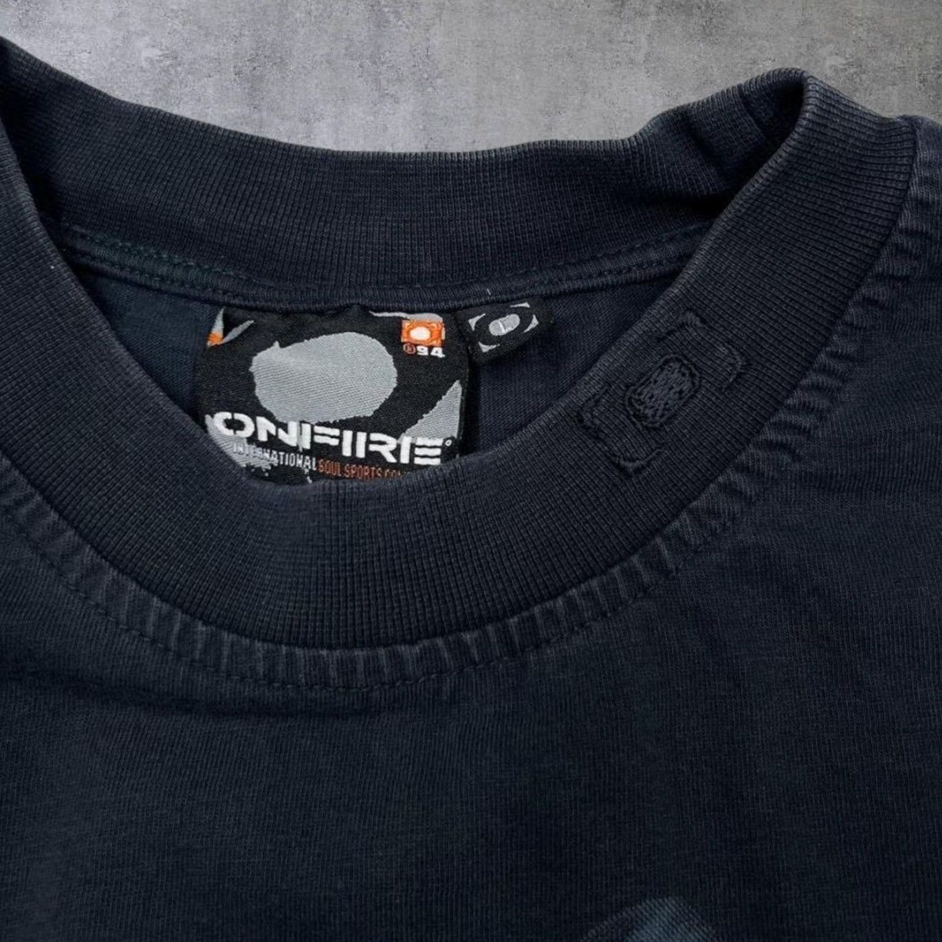 Vintage VINTAGE Onfire Ron Haslam Race School Moto GP Superbike Graphic T-Shirt Large Black Mens Short Sleeve Cotton Logo 00s 90s Size US L / EU 52-54 / 3 - 3 Thumbnail