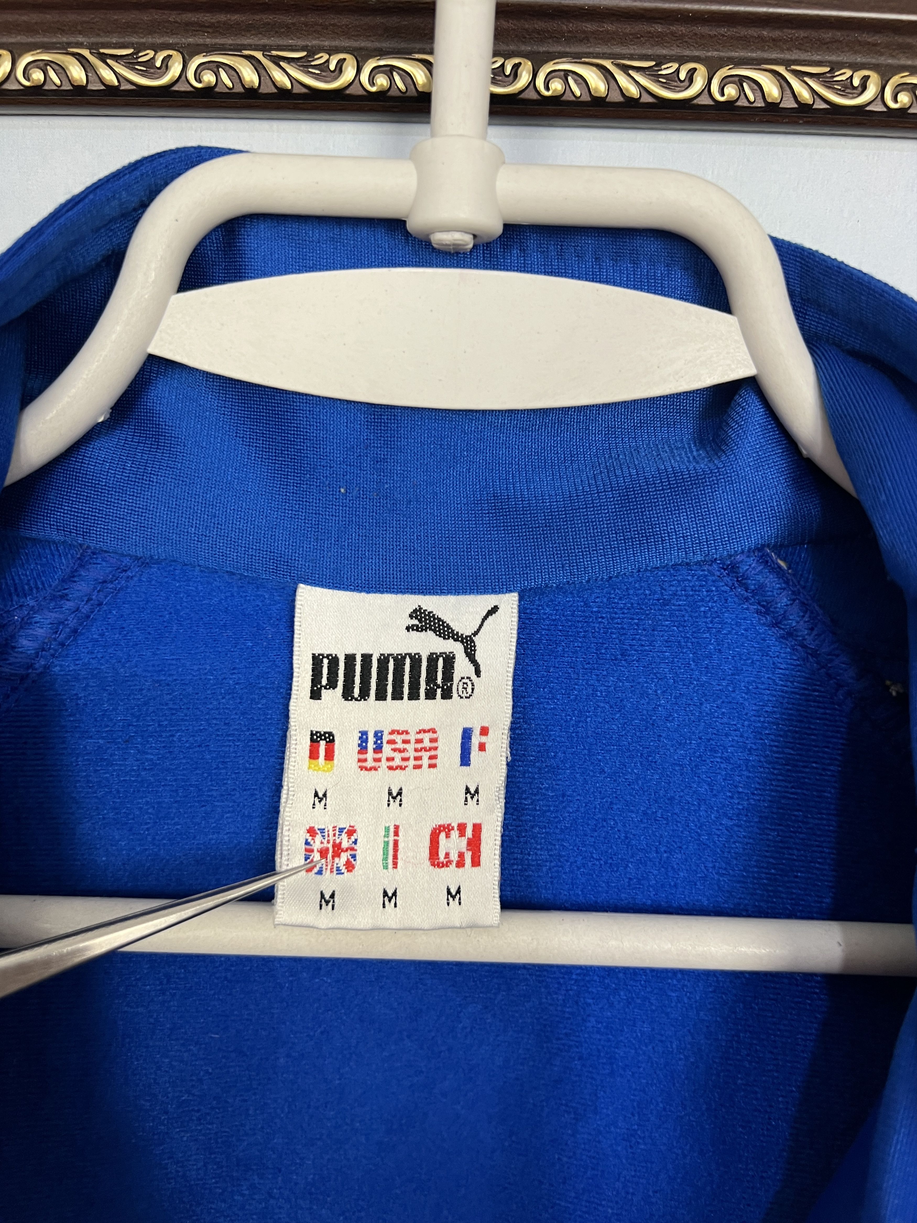 Puma Vintage 90's Puma Parma Football Jacket Soccer Track Top Size US M / EU 48-50 / 2 - 11 Thumbnail