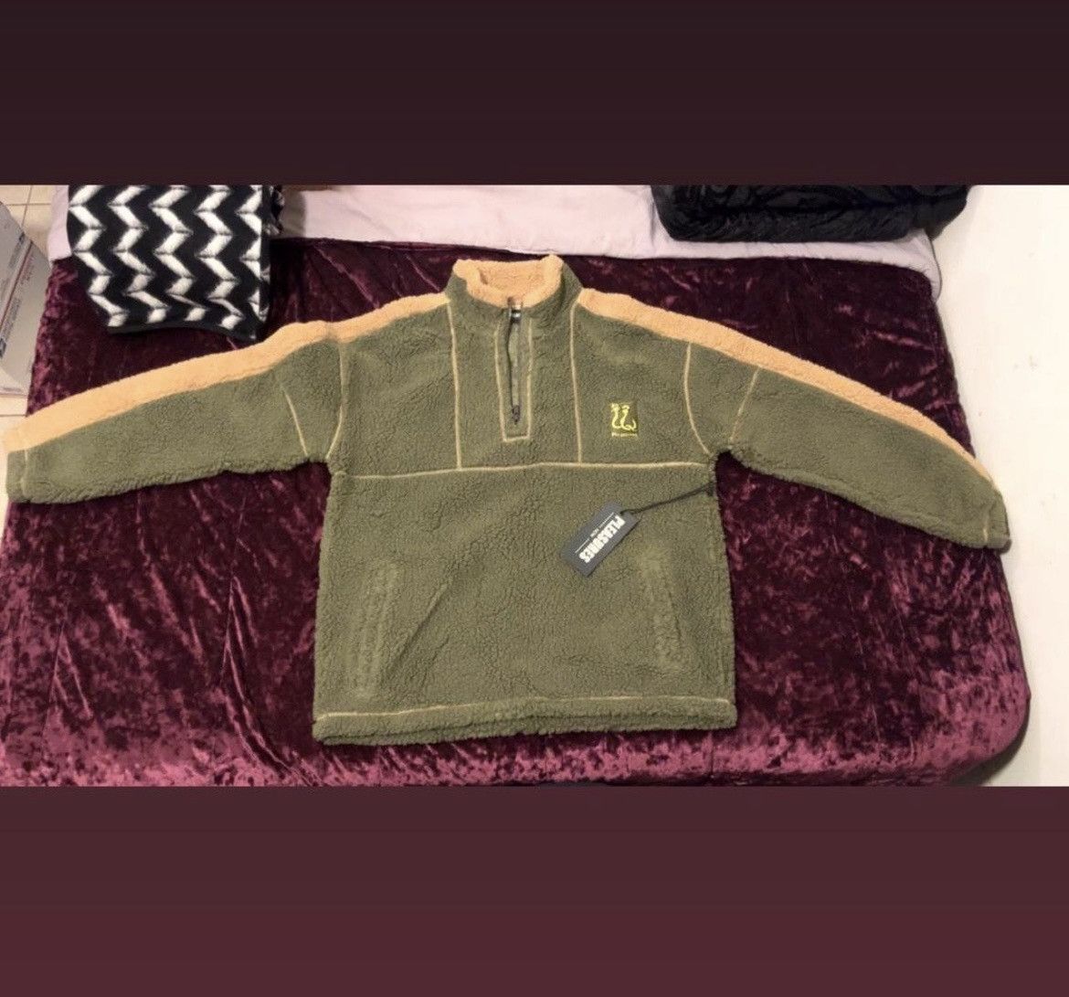 Pleasures Rewind Quarter Zip Fleece