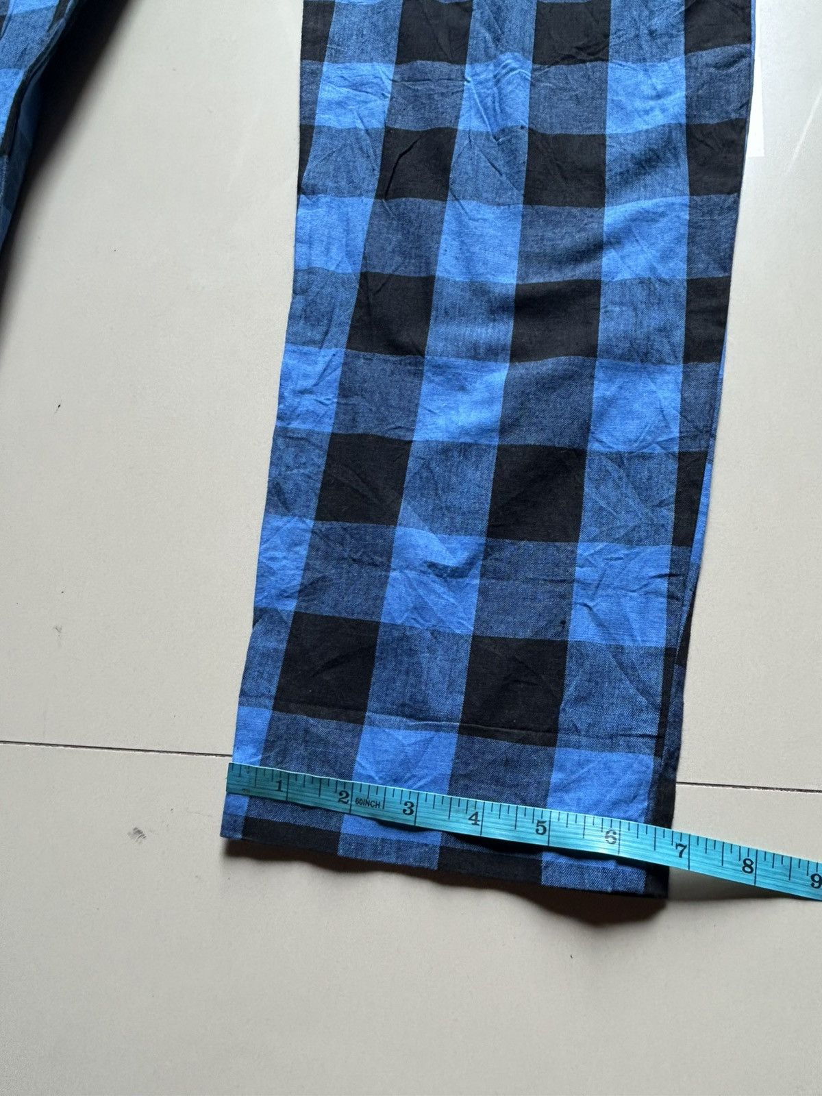 Hysteric Glamour Super Lovers Tokyo Blue Checkered Coverall Size US 32 / EU 48 - 20 Thumbnail