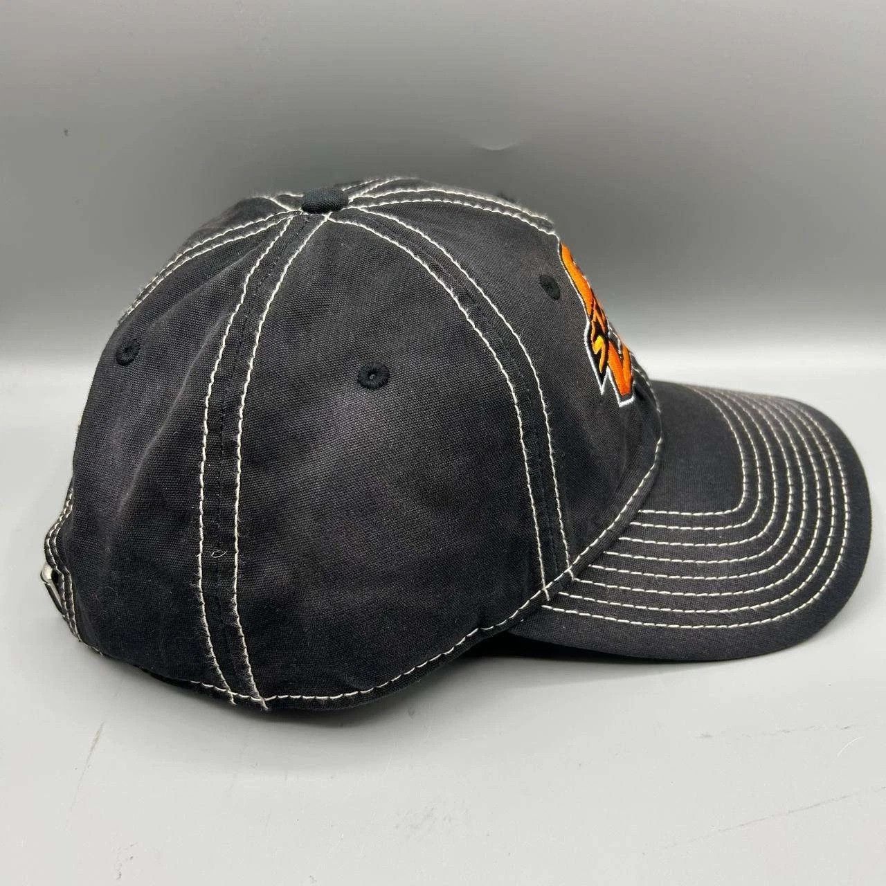 The Game Oklahoma State University Cowboys Hat Men Strap Back Cotton Size ONE SIZE - 4 Thumbnail
