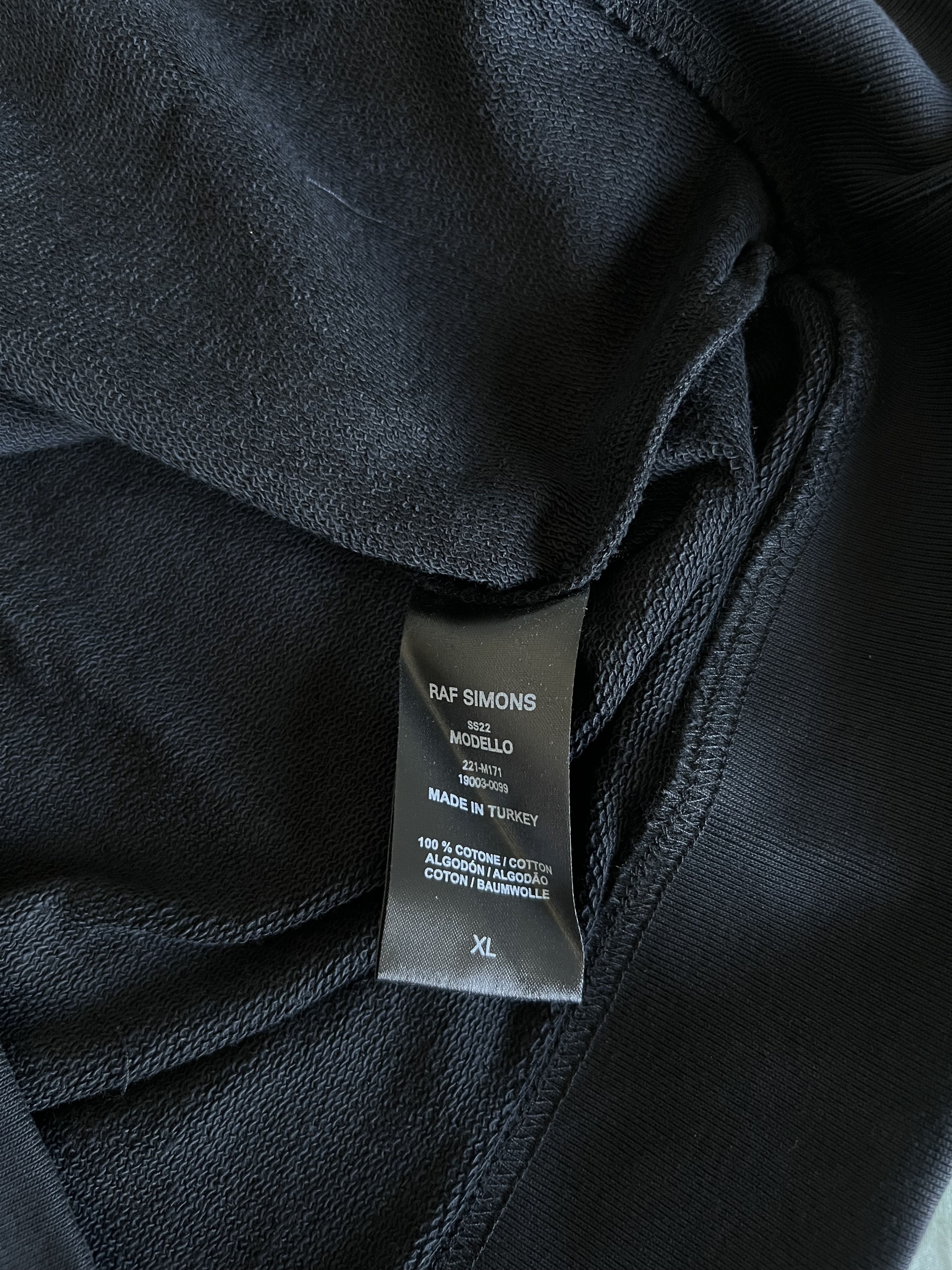 Raf Simons Raf Simons Echodomer Hoodie in Black Size US XL / EU 56 / 4 - 8 Thumbnail