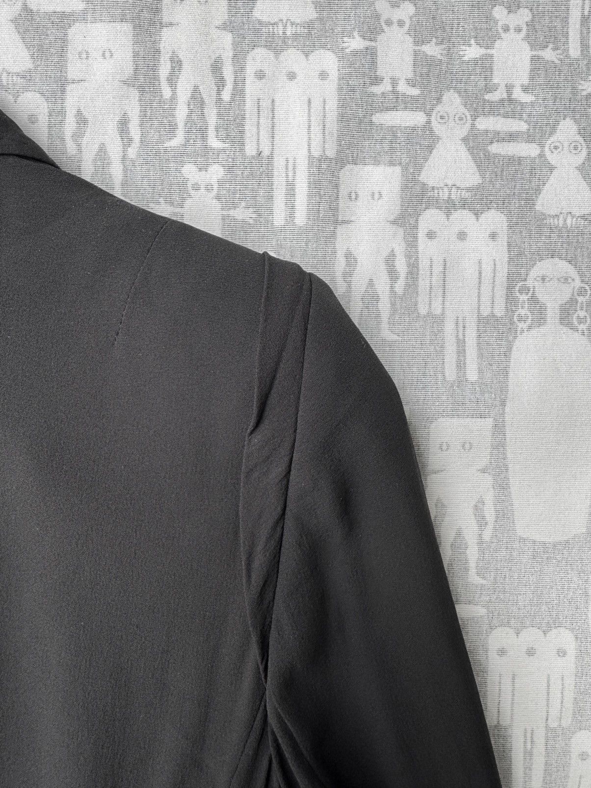 Ann Demeulemeester Ann Demeulemeester SS04 Silk Cargo Belted Tailored Jacket Size S / US 4 / IT 40 - 9 Thumbnail
