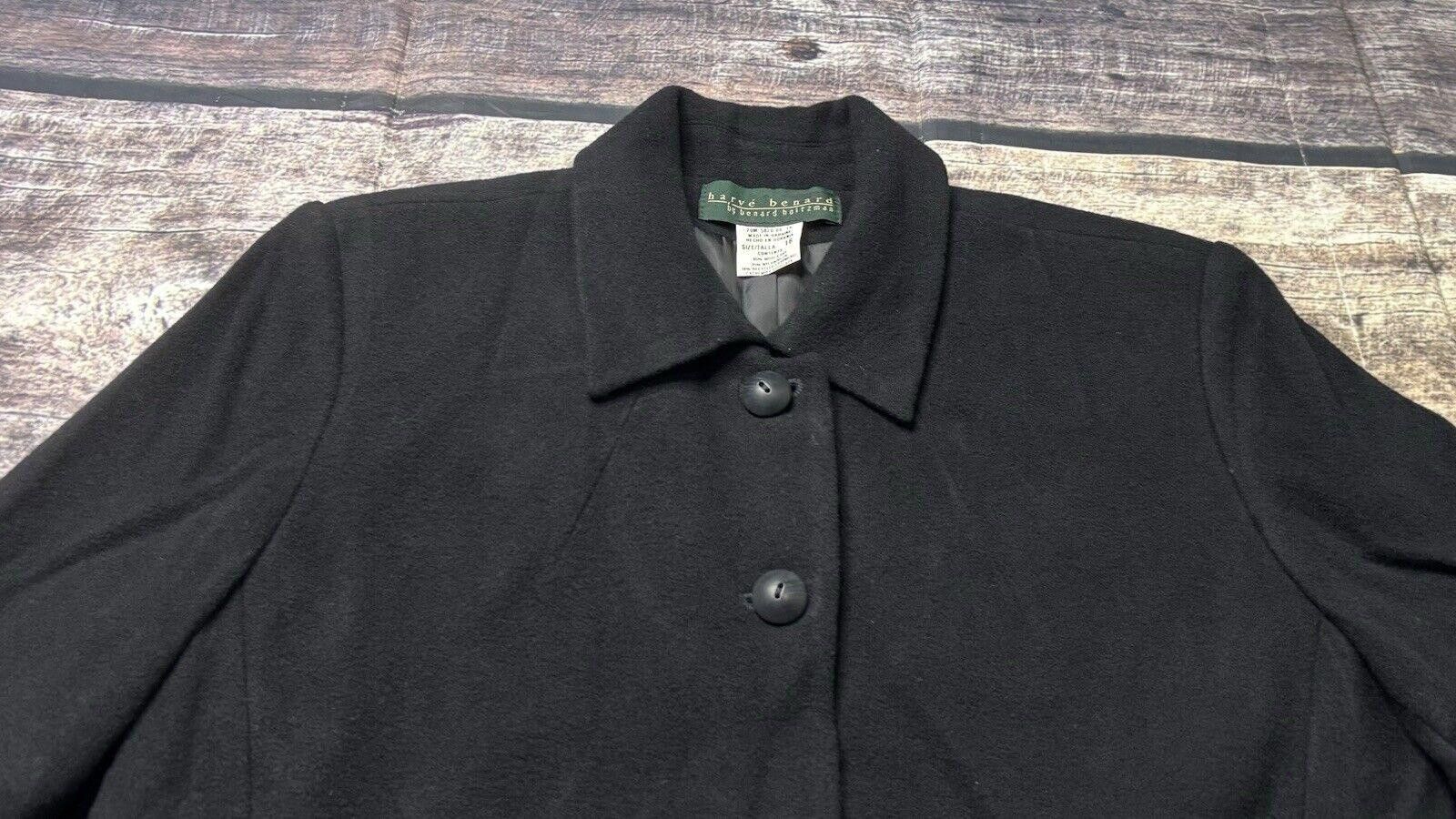 Harve Benard Harve Benard Pea Coat Jacket Women's Size 16 Cashmere Wool Size XXL / US 16-18 / IT 52-54 - 4 Thumbnail