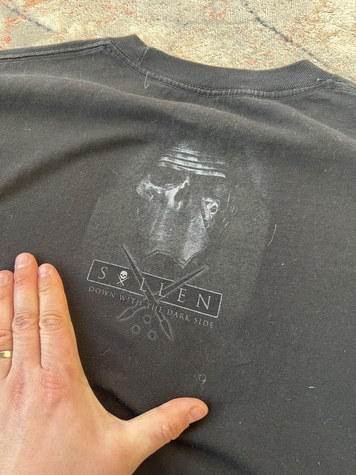 Japanese Brand Sullen Art Collective Down With The Dark Side Tee Size US XXL / EU 58 / 5 - 7 Thumbnail